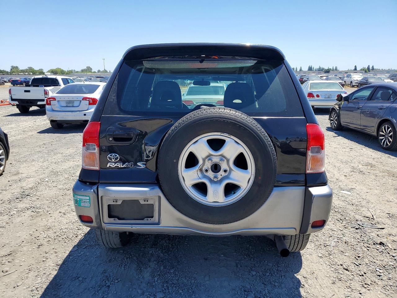 2003 Toyota Rav4 Base Black vin: JTEGH20V330098701