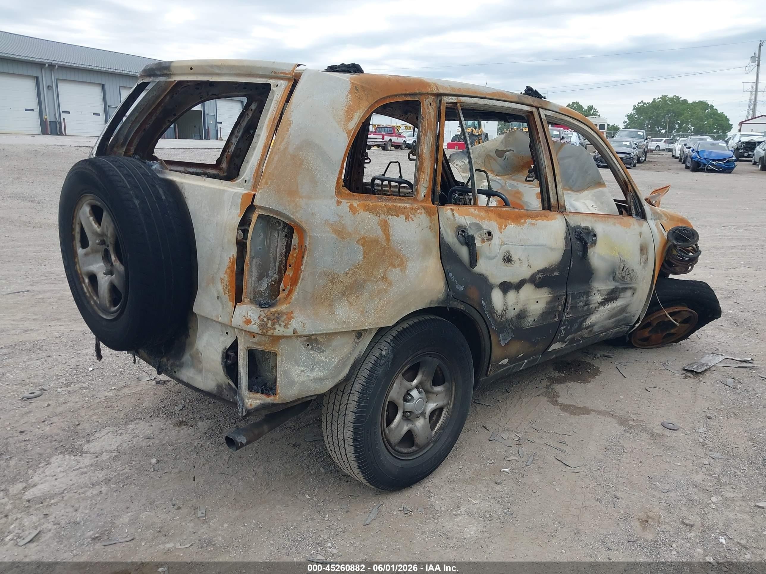 2003 Toyota Rav4   Silver vin: JTEGH20V330110510