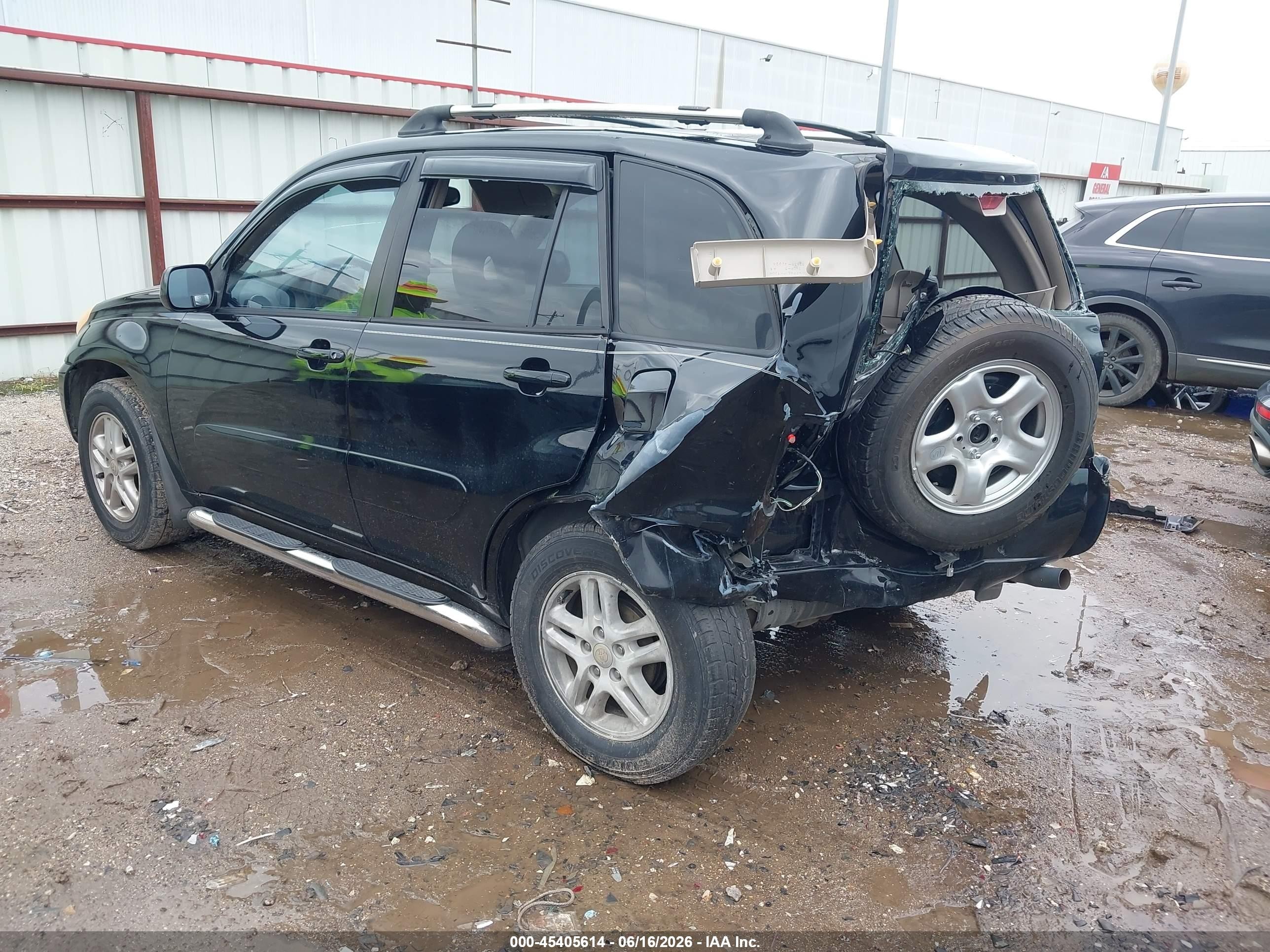 2003 Toyota Rav4   Black vin: JTEGH20V330113326