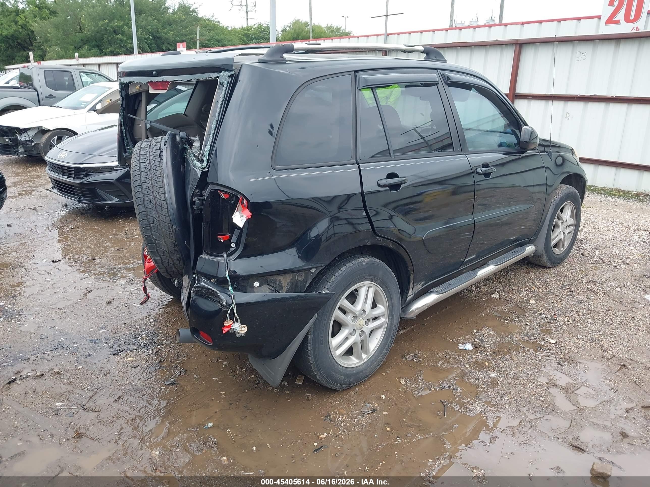 2003 Toyota Rav4   Black vin: JTEGH20V330113326