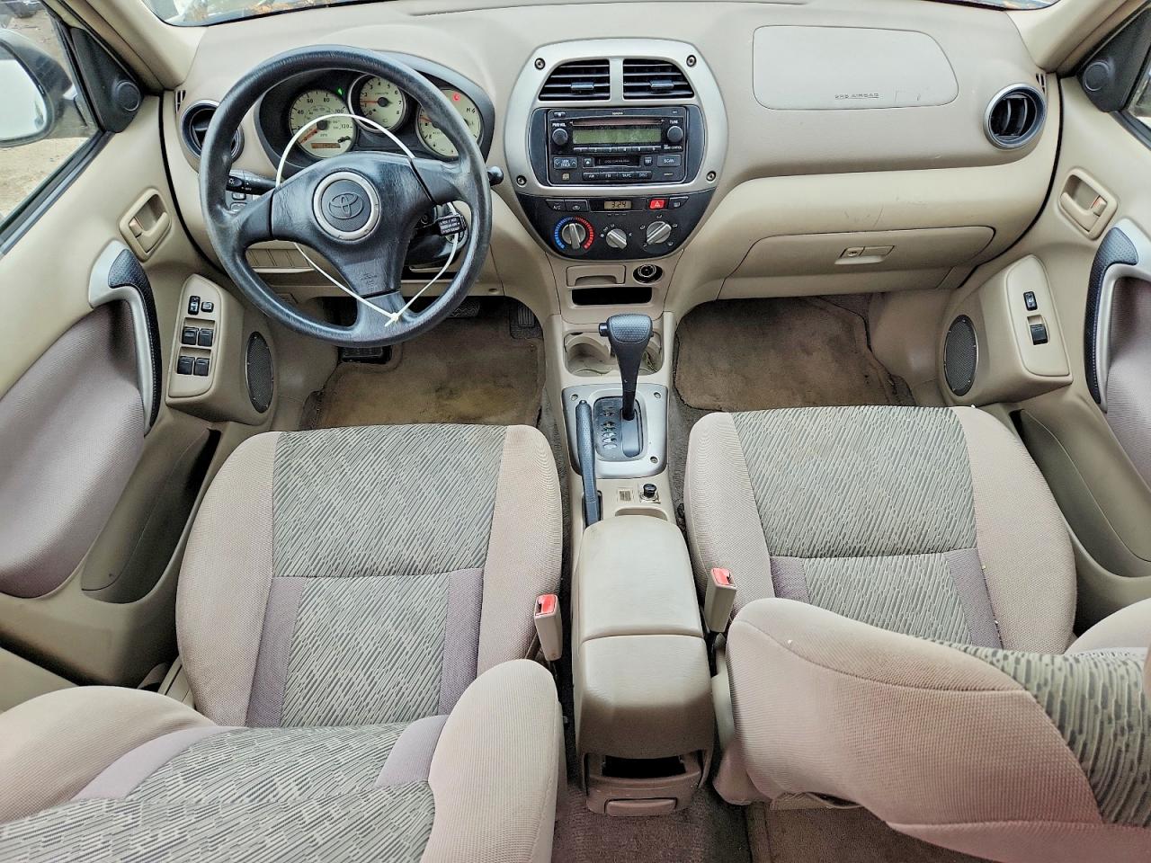 2003 Toyota Rav4 Base Beige vin: JTEGH20V330113763