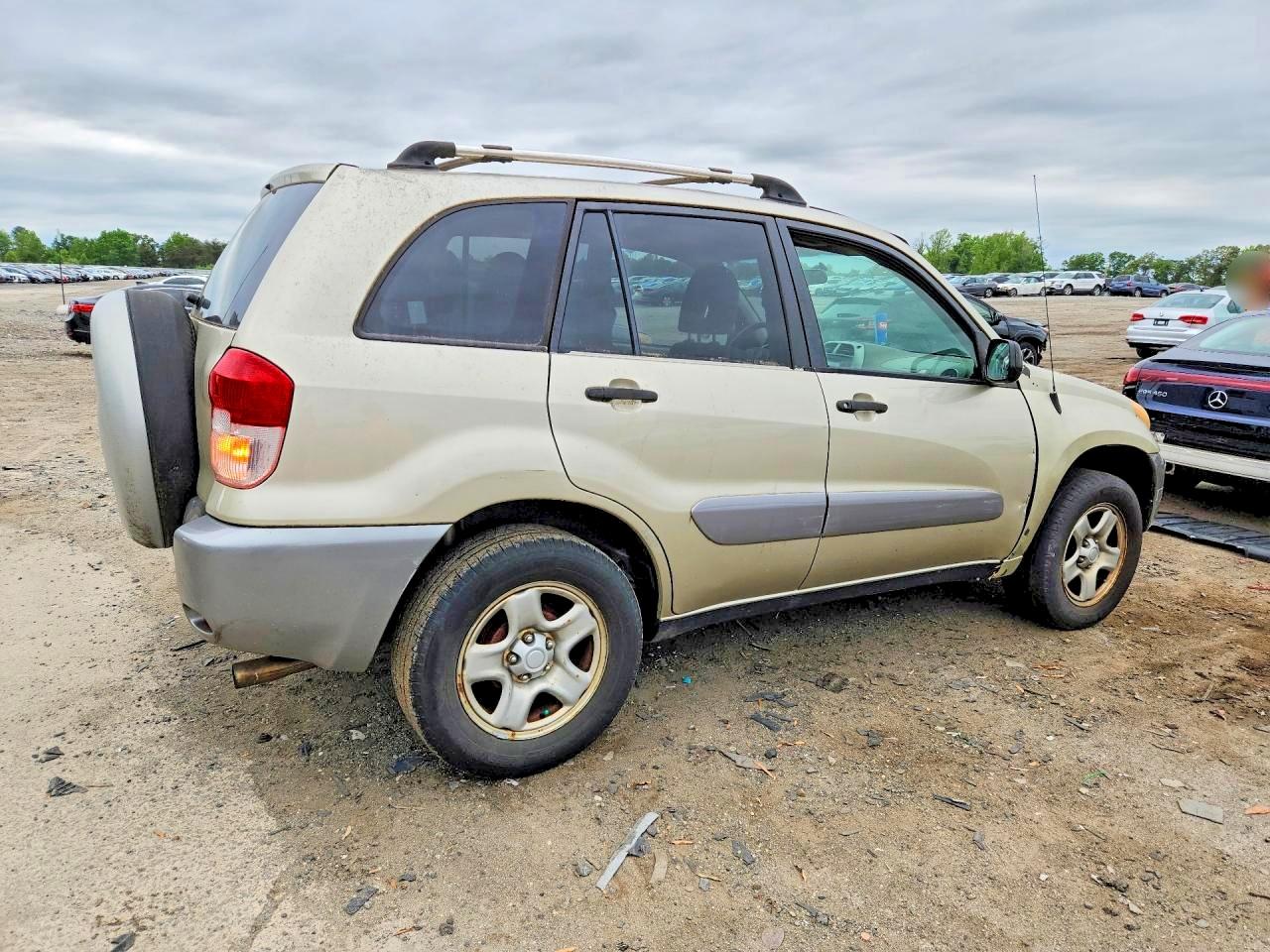 2003 Toyota Rav4 Base Beige vin: JTEGH20V330113763