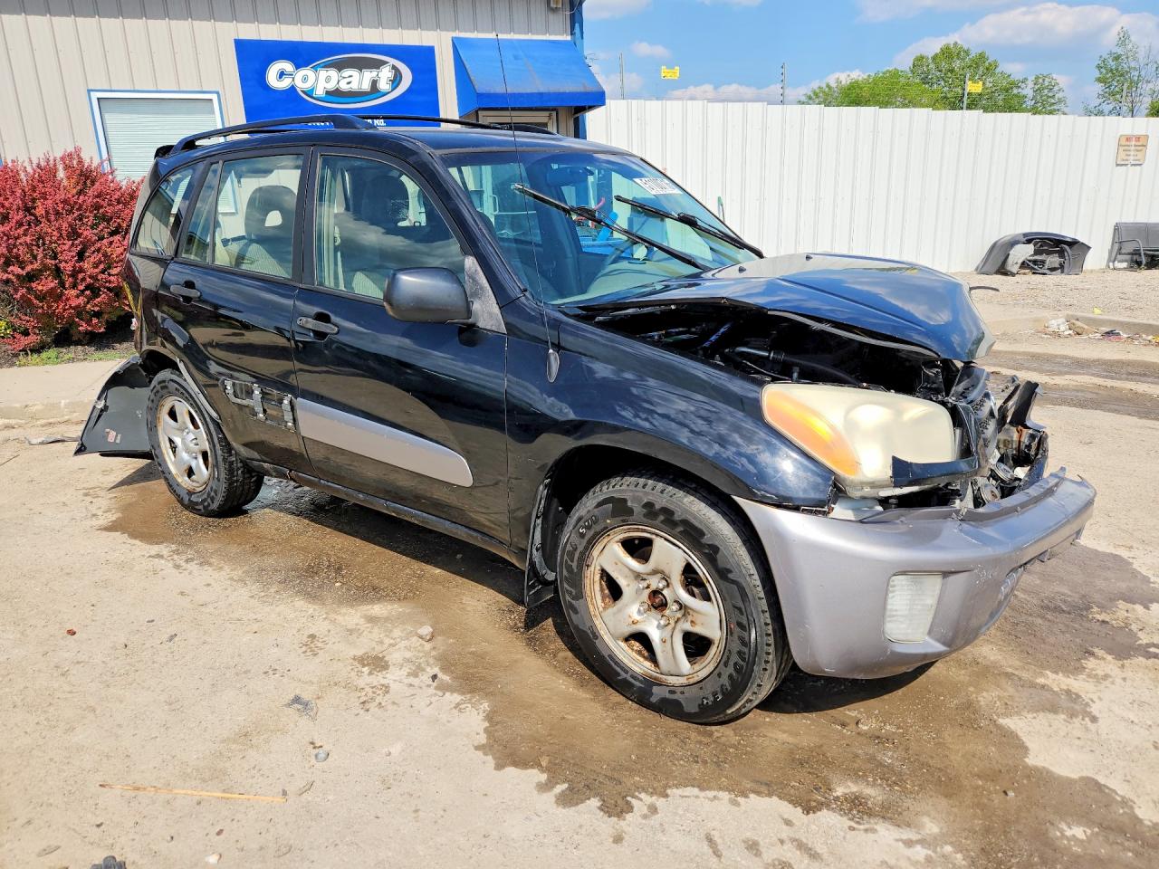2003 Toyota Rav4 Base Black vin: JTEGH20V336013241