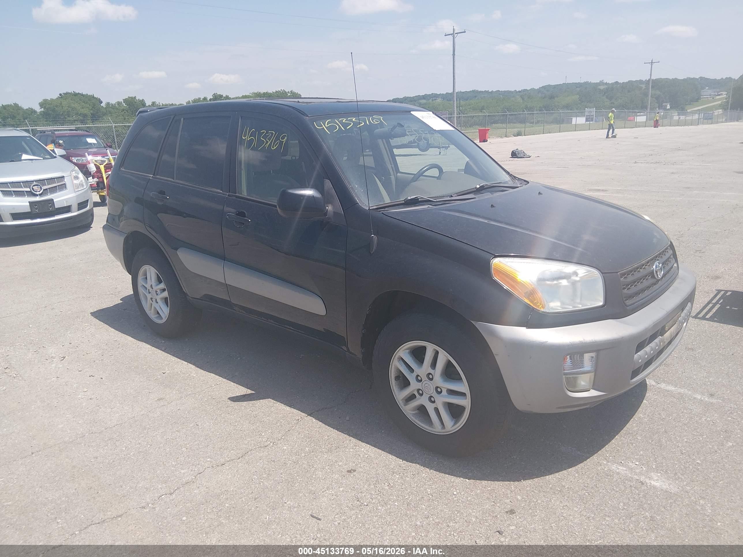 2001 Toyota Rav4   Black vin: JTEGH20V410011109