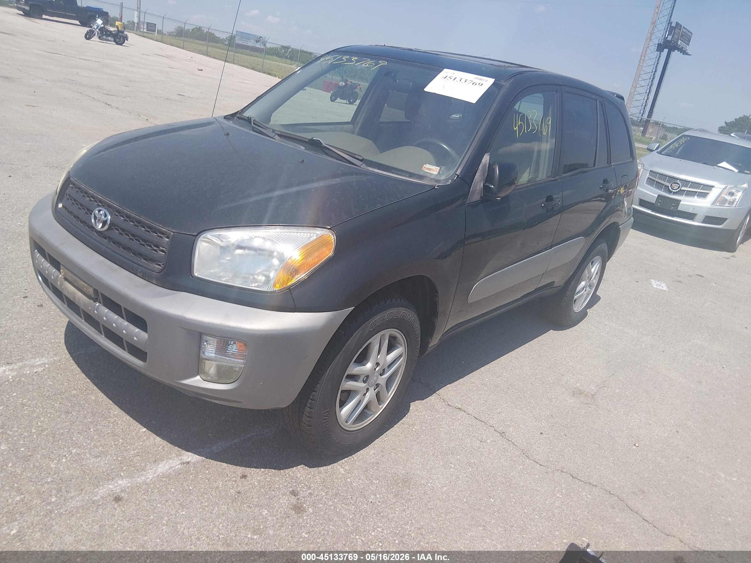 2001 Toyota Rav4   Black vin: JTEGH20V410011109