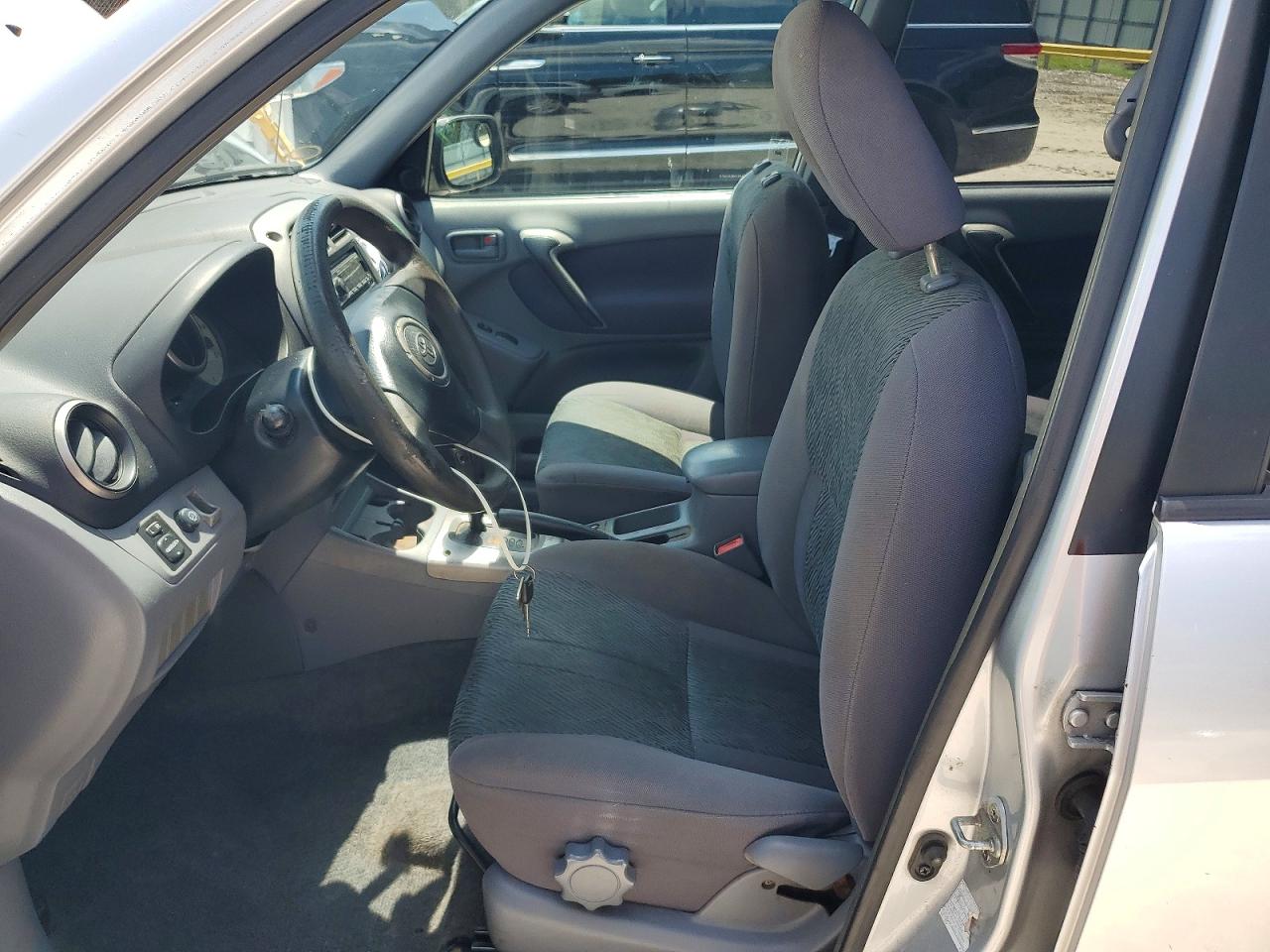 2001 Toyota Rav4 Base Silver vin: JTEGH20V410024572