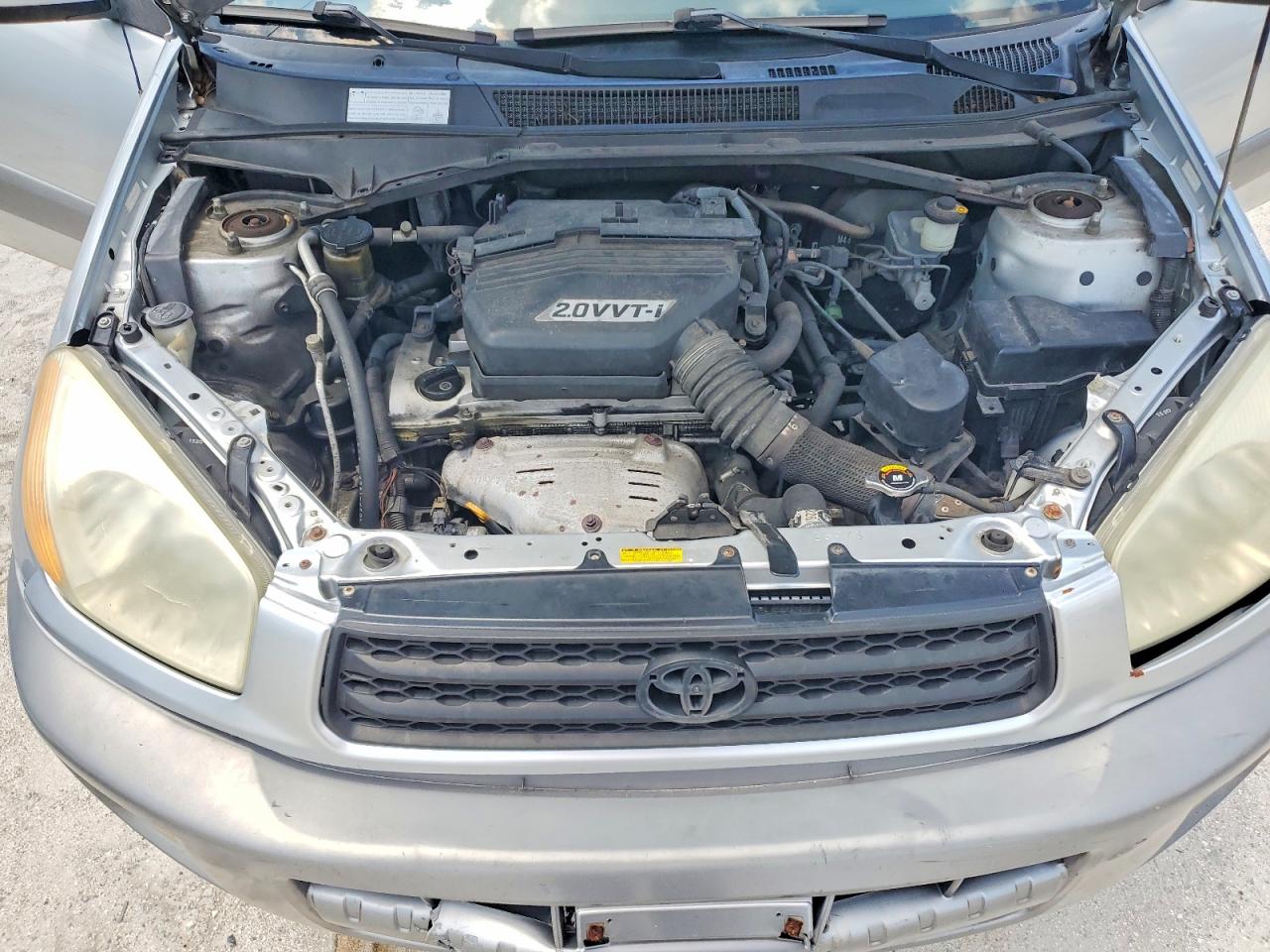 2001 Toyota Rav4 Base Silver vin: JTEGH20V410024572