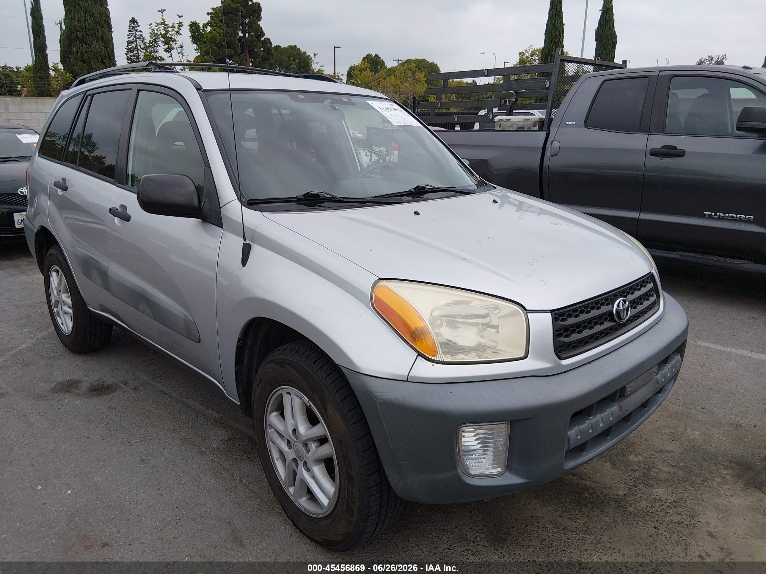 2001 Toyota Rav4   Silver vin: JTEGH20V410028007