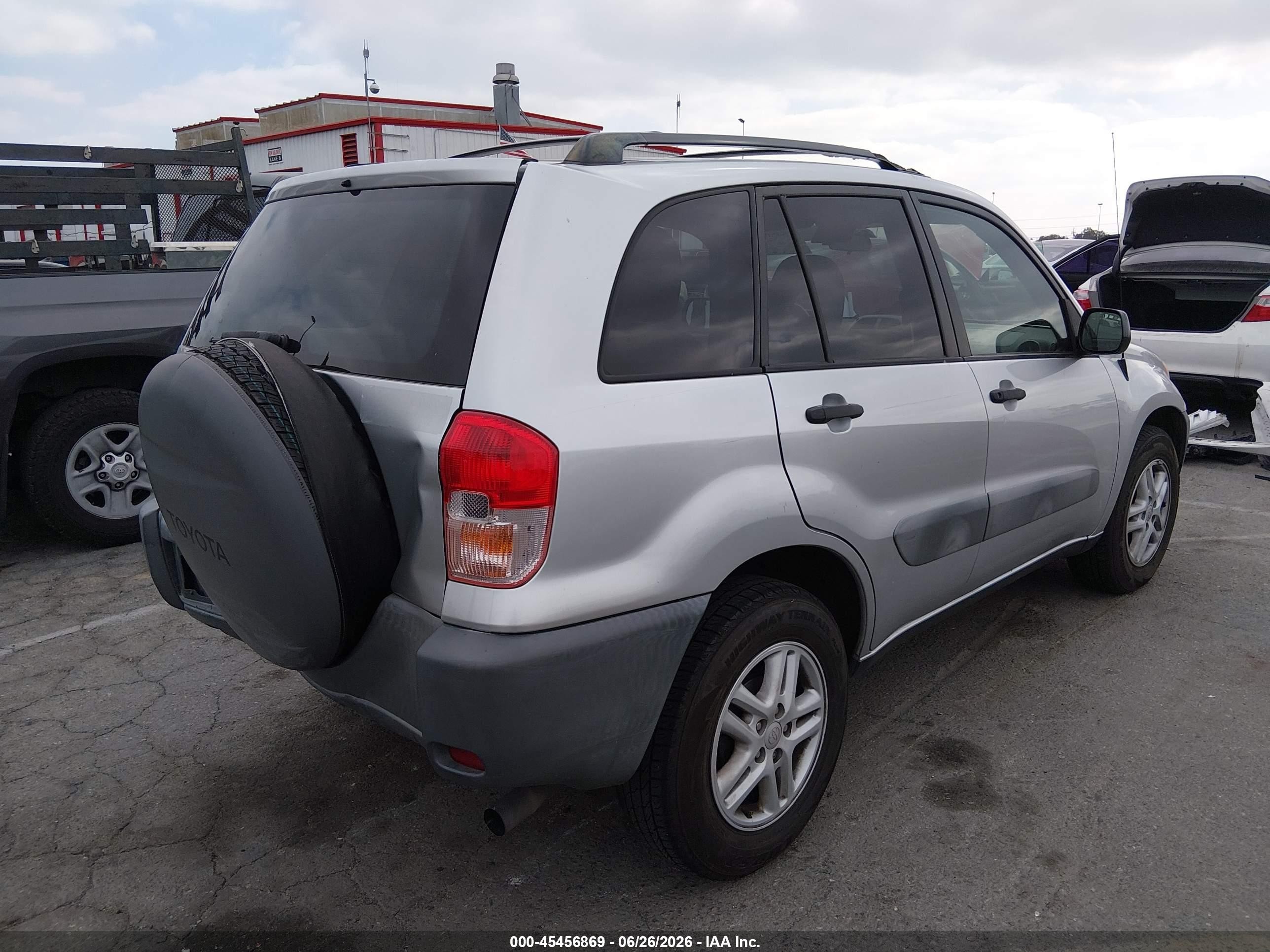 2001 Toyota Rav4   Silver vin: JTEGH20V410028007