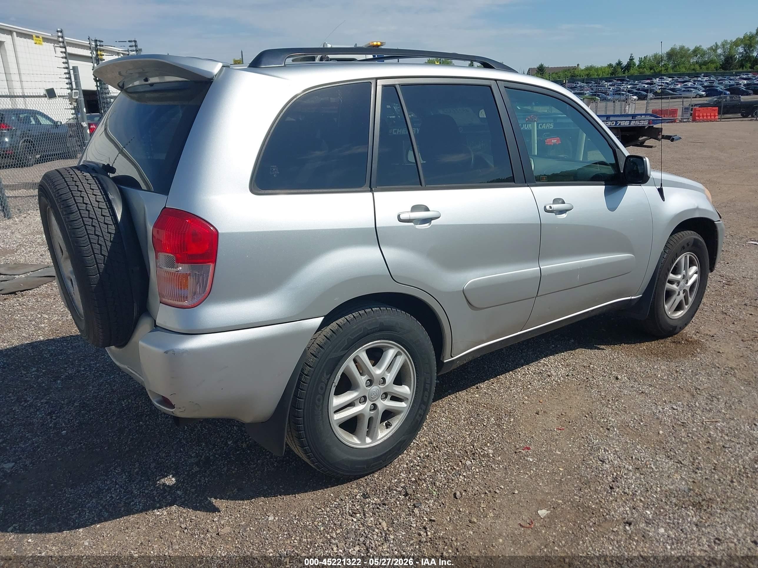 2002 Toyota Rav4   Silver vin: JTEGH20V420044077