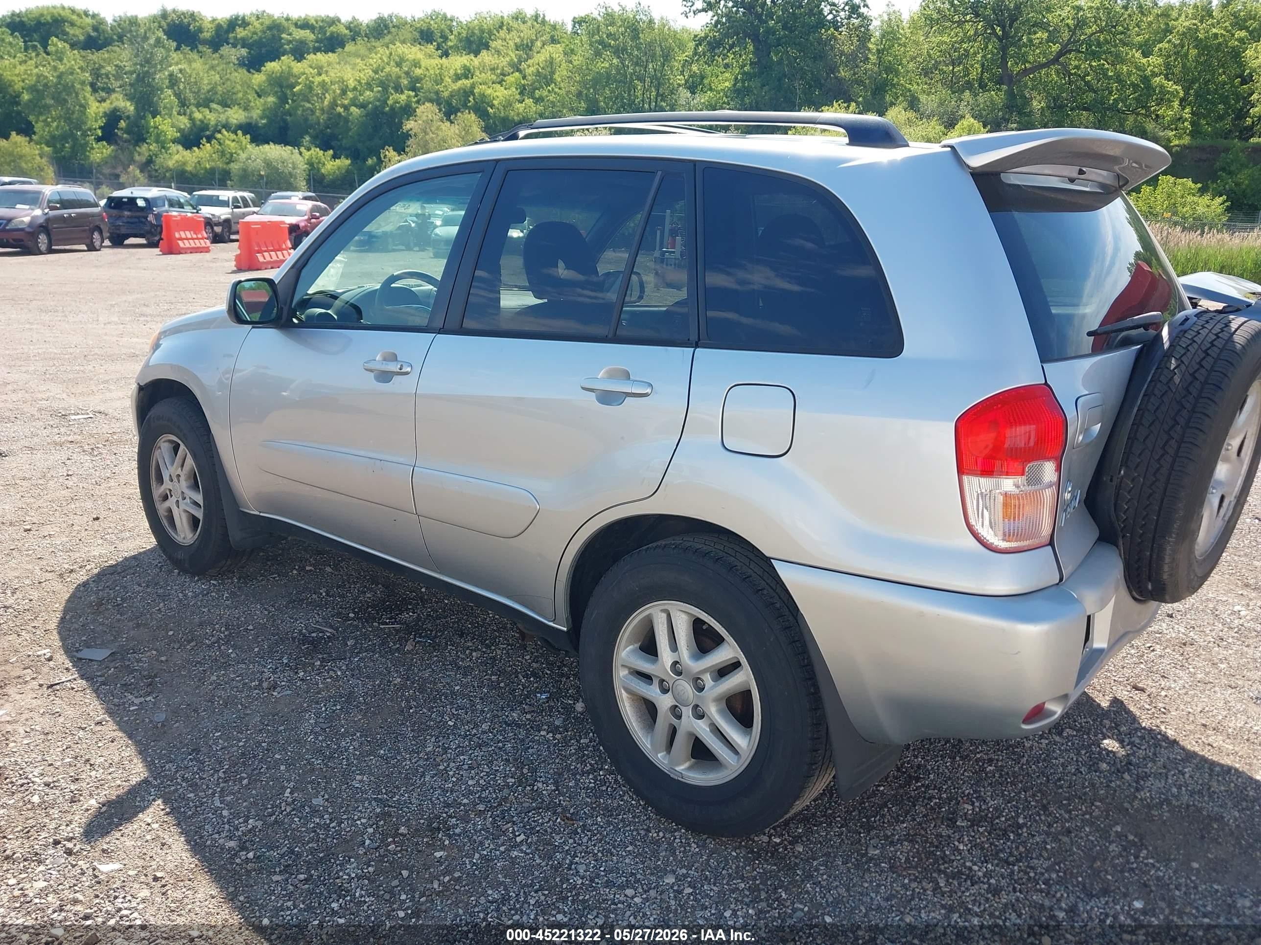 2002 Toyota Rav4   Silver vin: JTEGH20V420044077