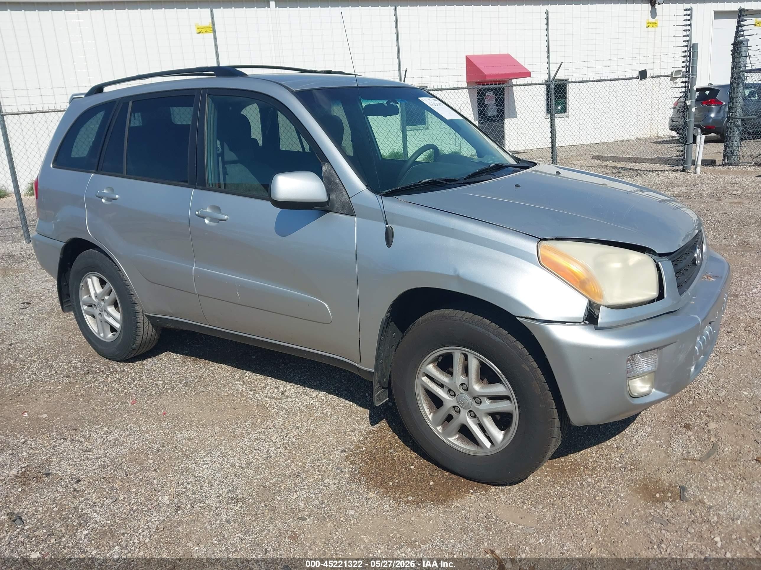 2002 Toyota Rav4   Silver vin: JTEGH20V420044077