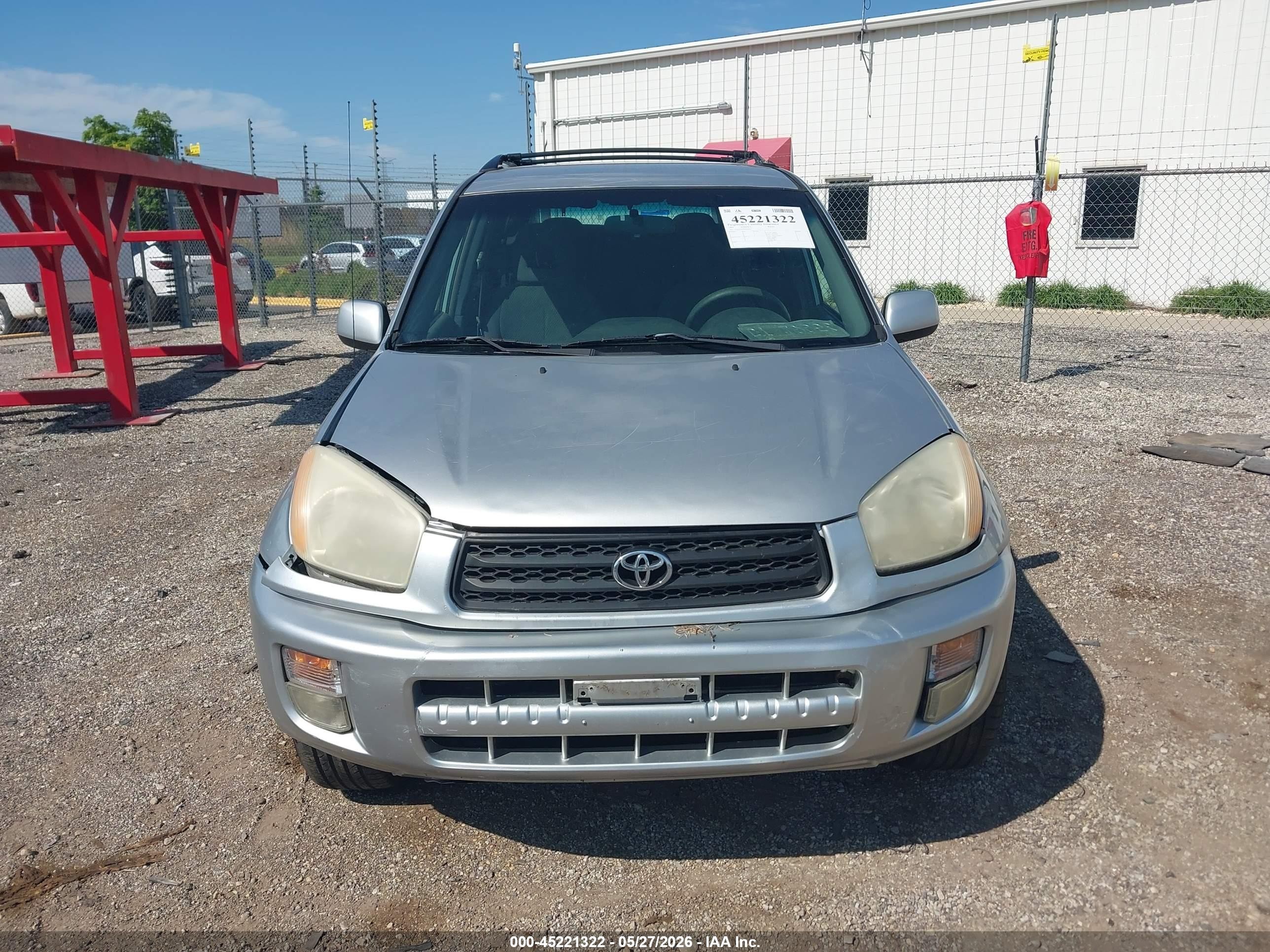2002 Toyota Rav4   Silver vin: JTEGH20V420044077