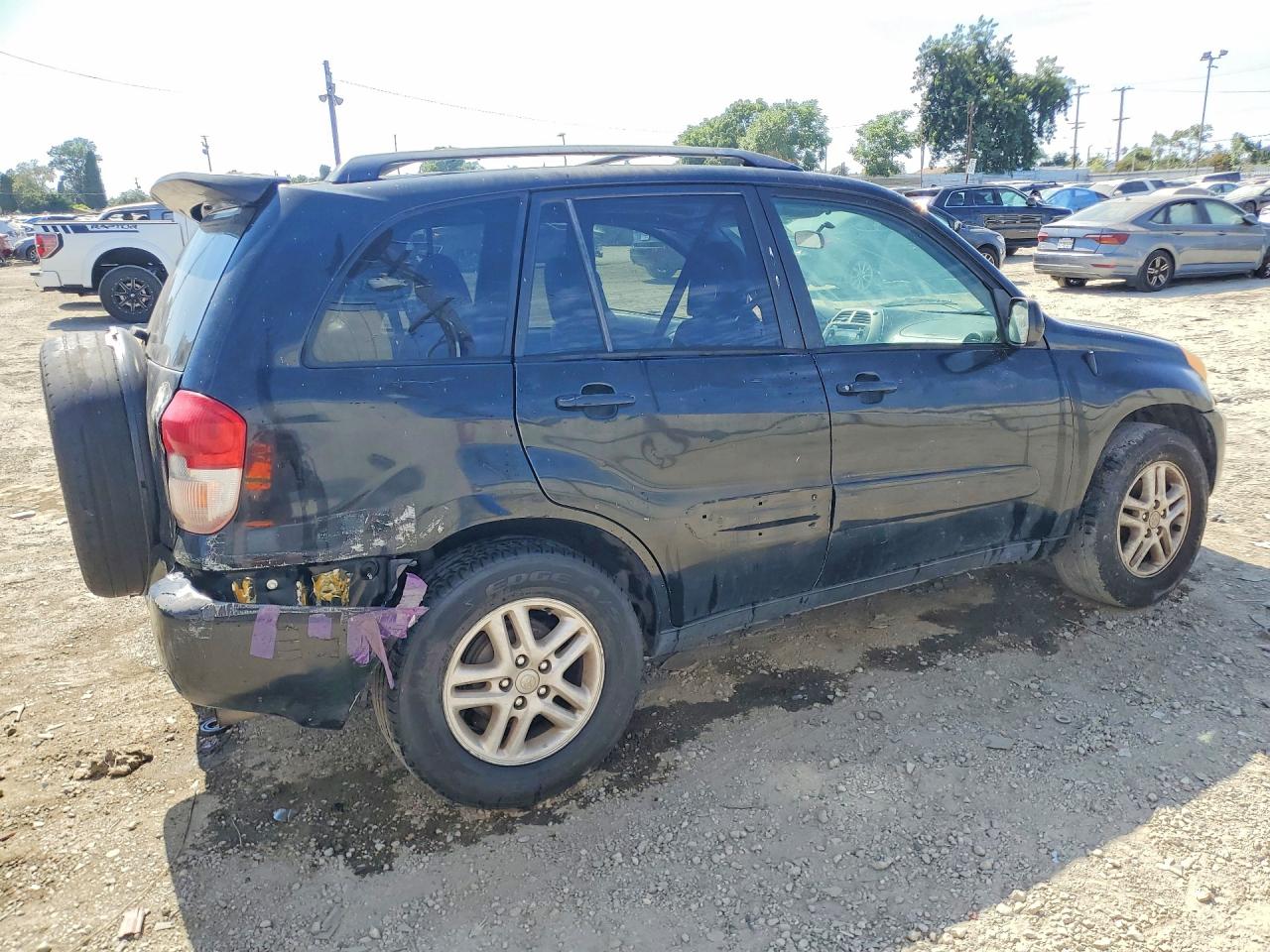 2002 Toyota Rav4 Base Black vin: JTEGH20V420056293