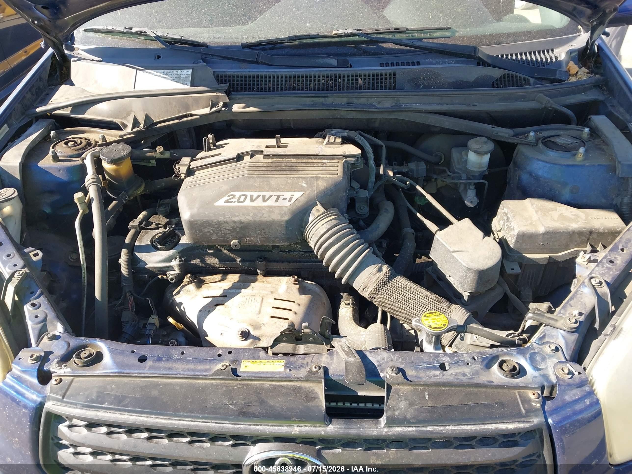 2002 Toyota Rav4   Blue vin: JTEGH20V420058786