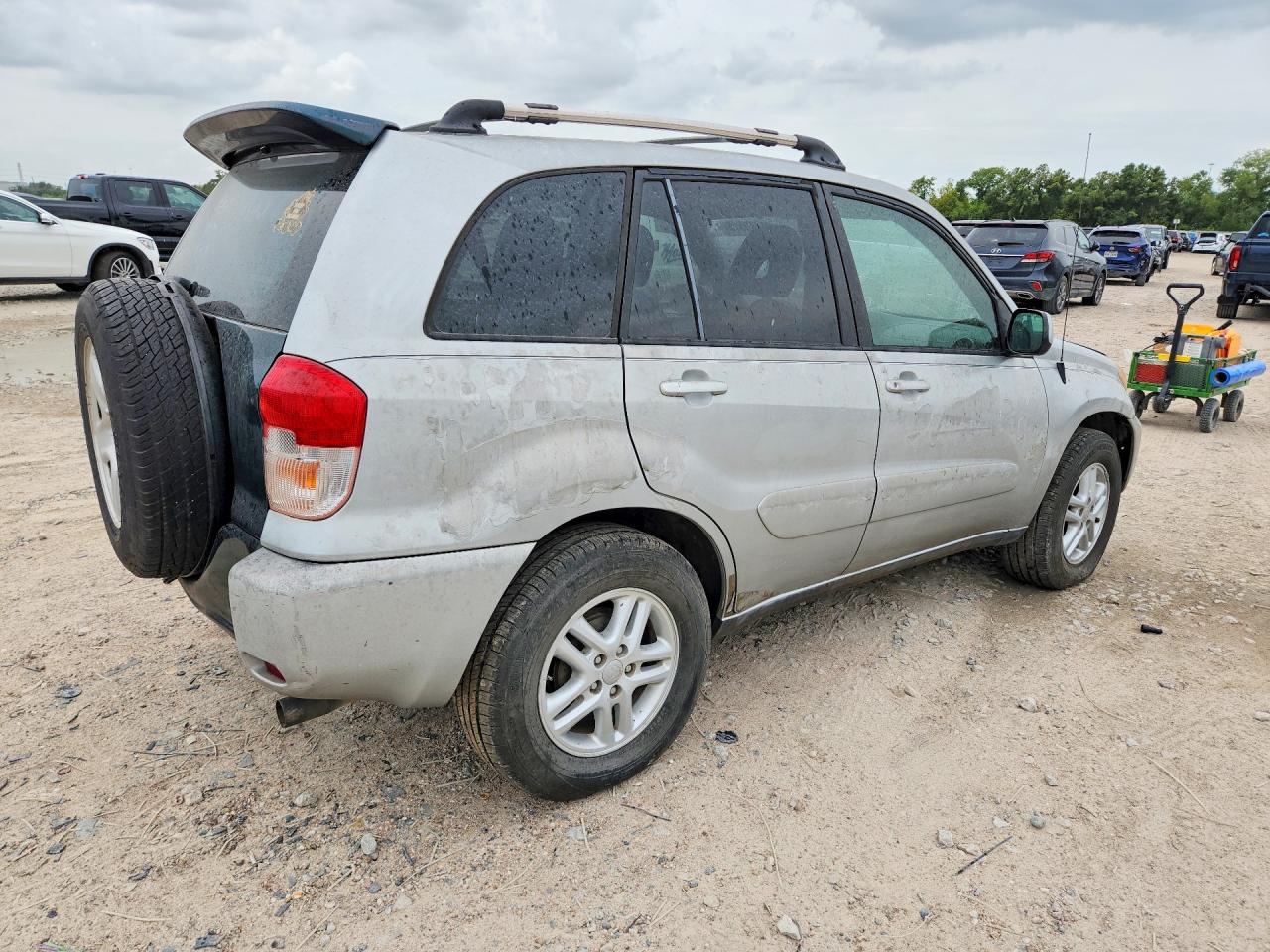 2002 Toyota Rav4 Base Серебряный vin: JTEGH20V420077094