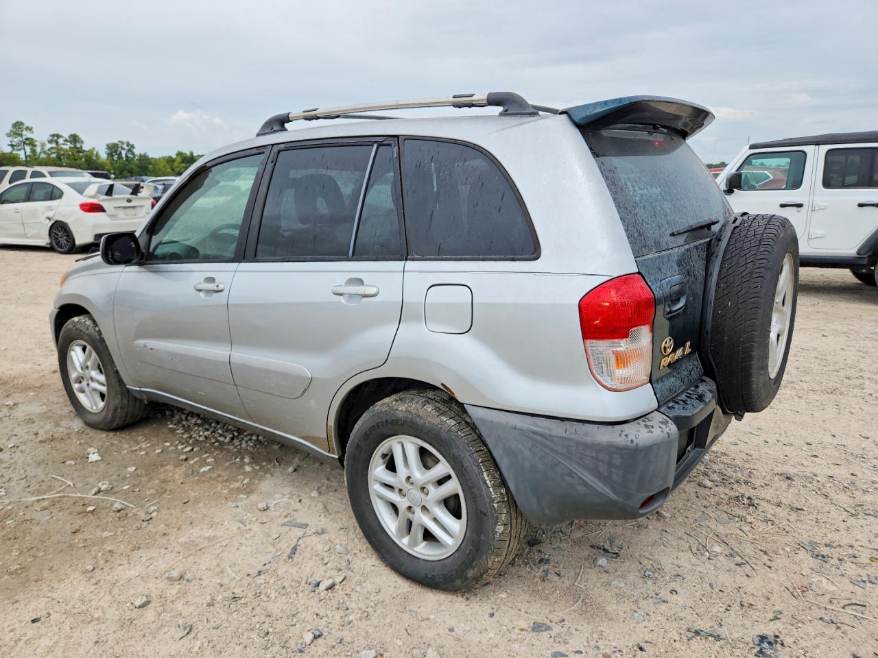 2002 Toyota Rav4 Base Серебряный vin: JTEGH20V420077094