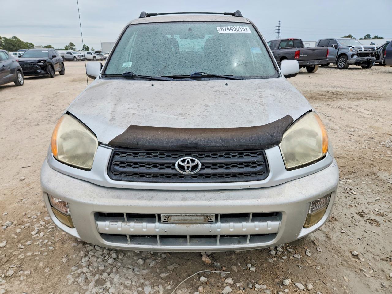2002 Toyota Rav4 Base Серебряный vin: JTEGH20V420077094