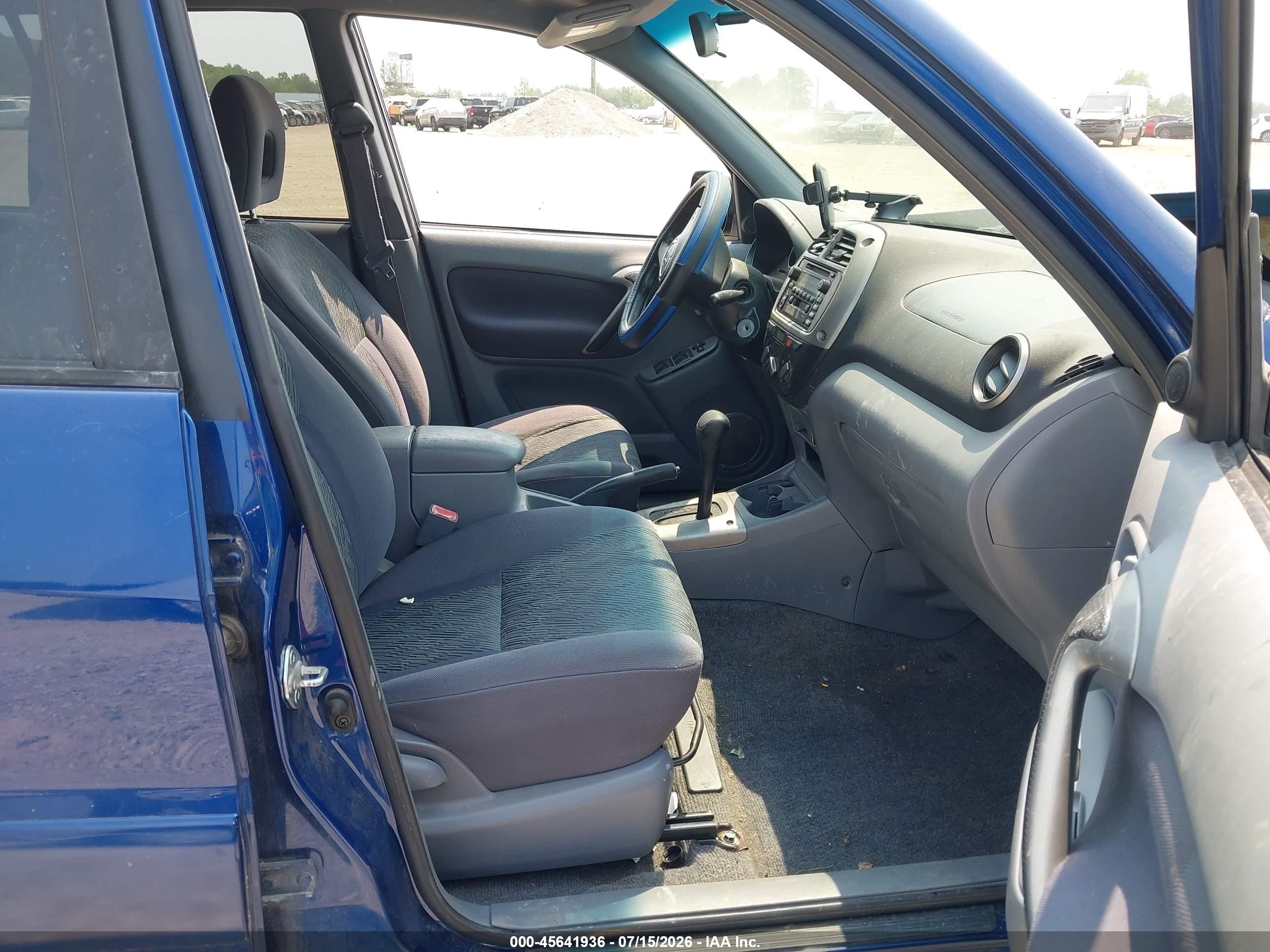 2002 Toyota Rav4   Blue vin: JTEGH20V426002635