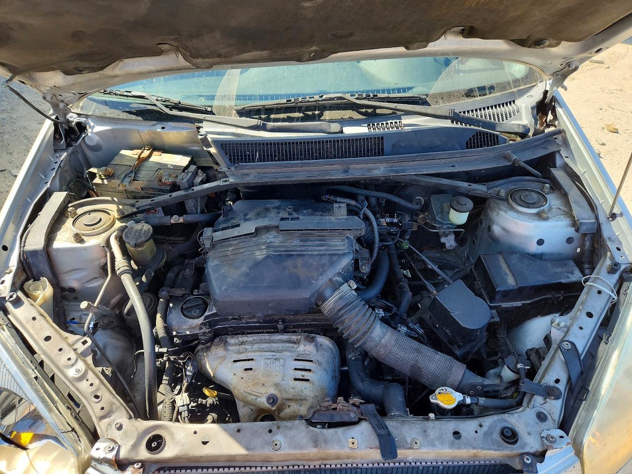2003 Toyota Rav4 Base Silver vin: JTEGH20V430089750