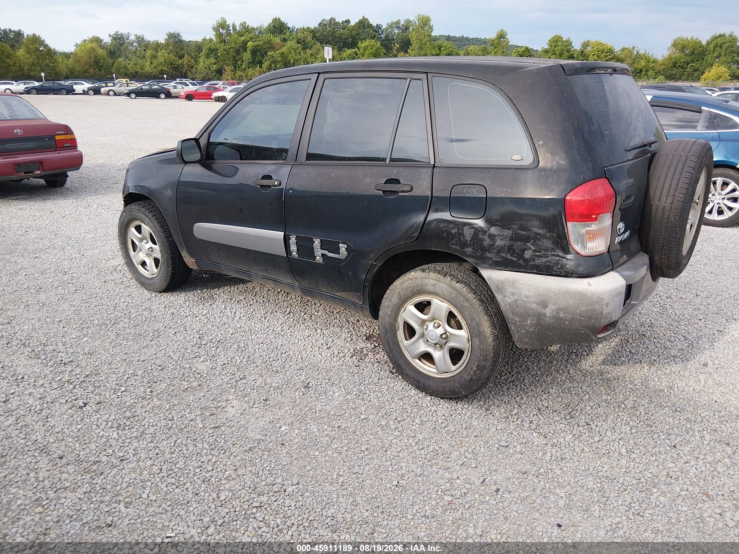 2003 Toyota Rav4   Black vin: JTEGH20V430090980