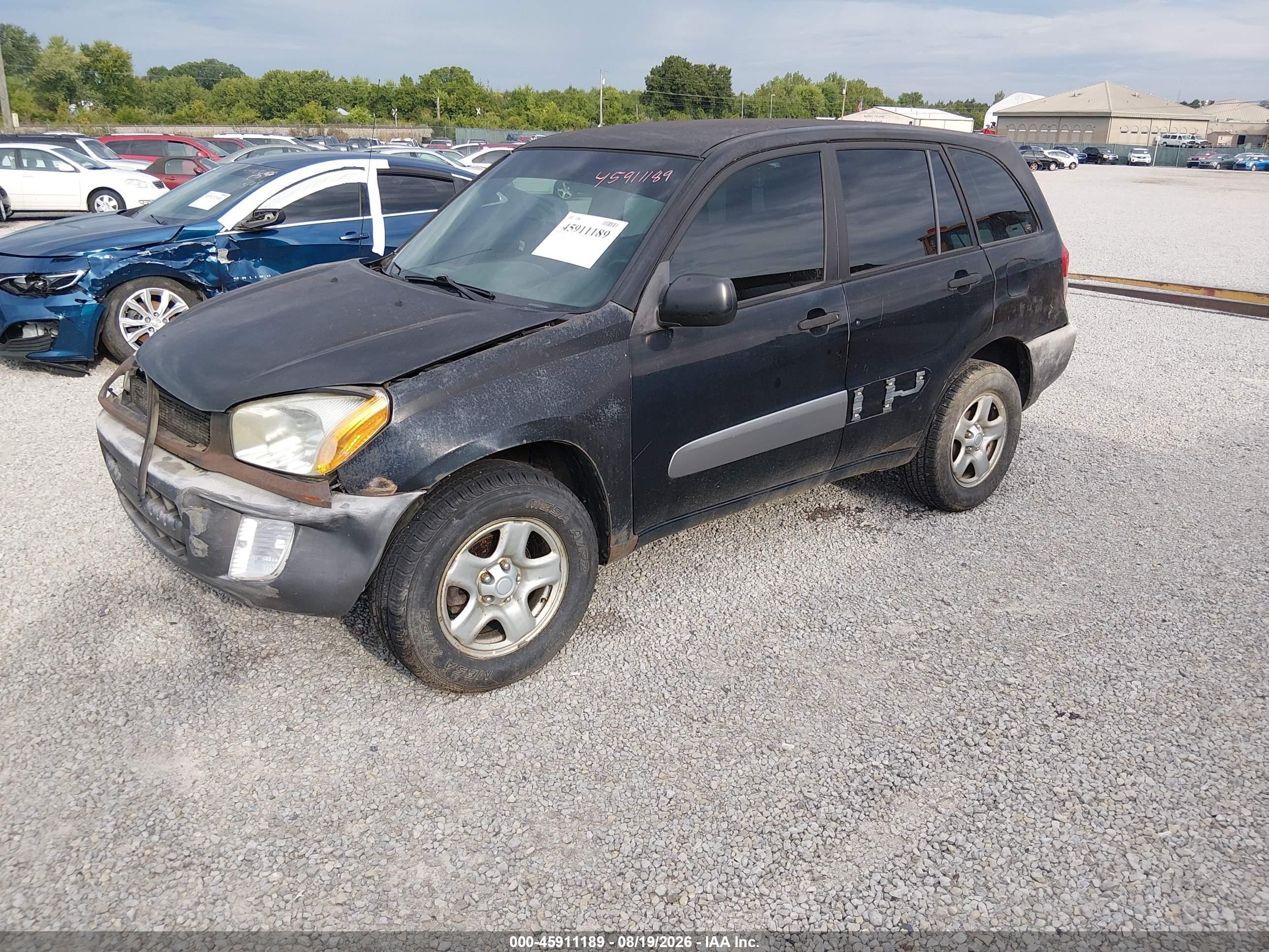 2003 Toyota Rav4   Black vin: JTEGH20V430090980