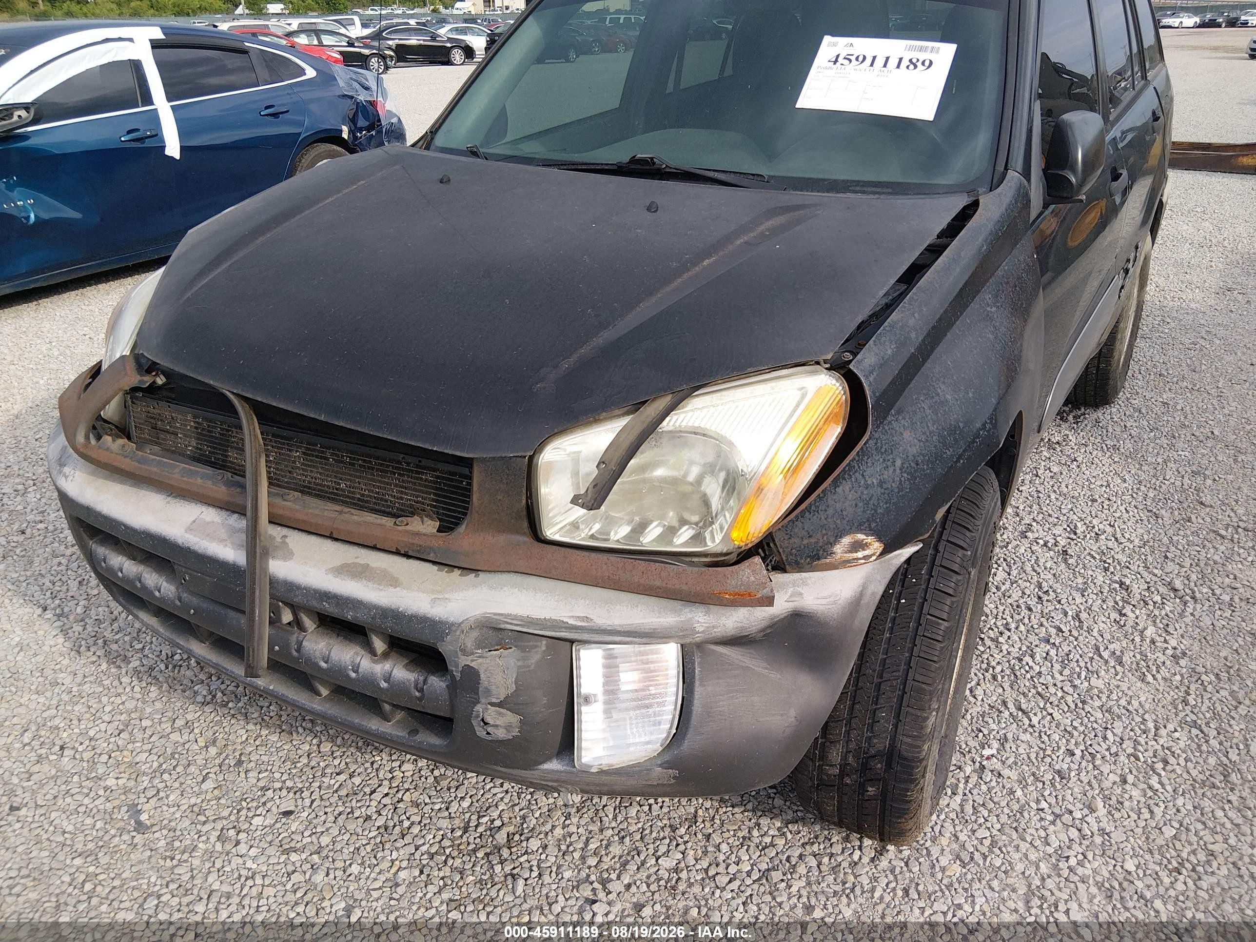 2003 Toyota Rav4   Black vin: JTEGH20V430090980