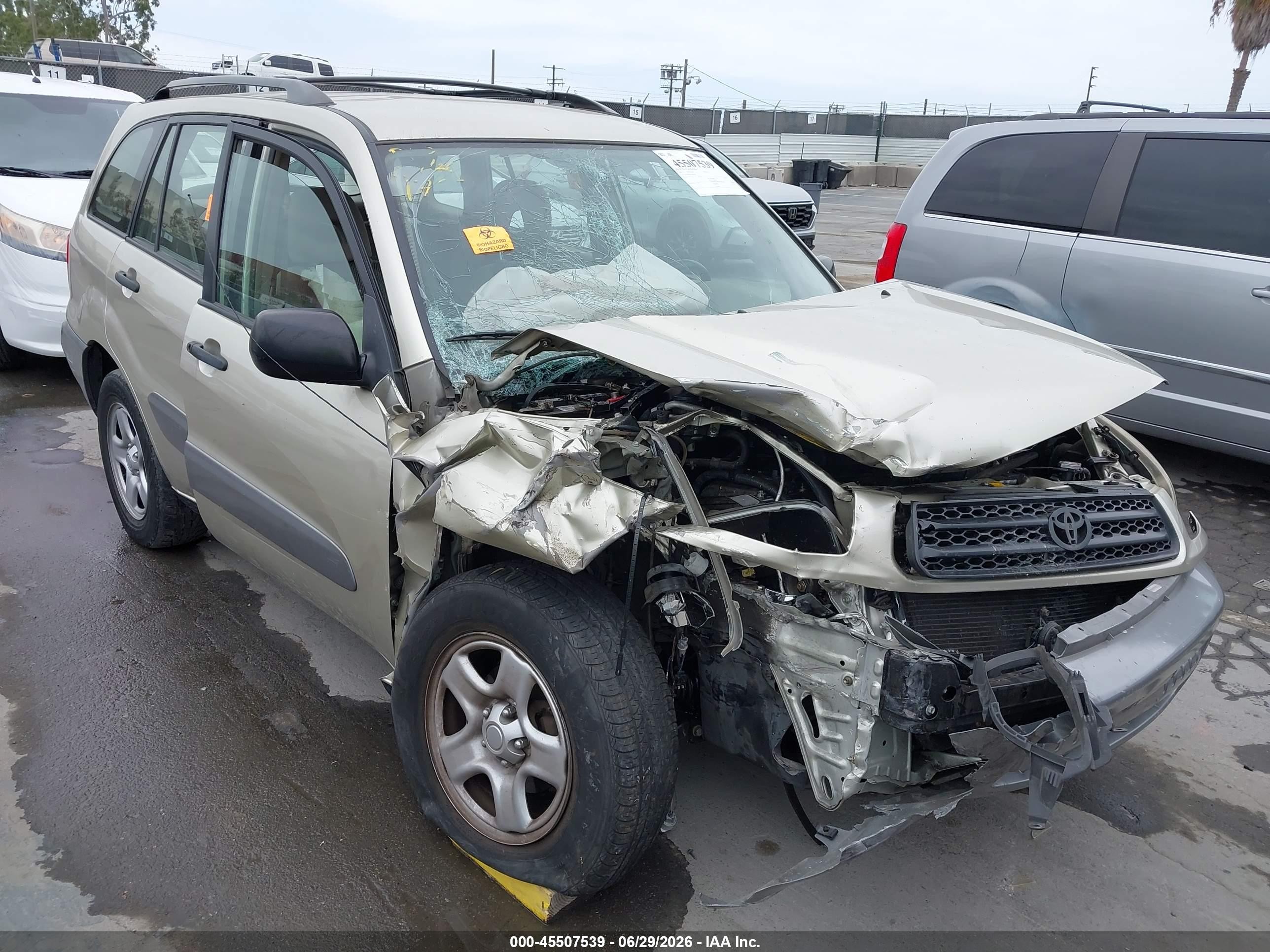 2003 Toyota Rav4   Silver vin: JTEGH20V430091787