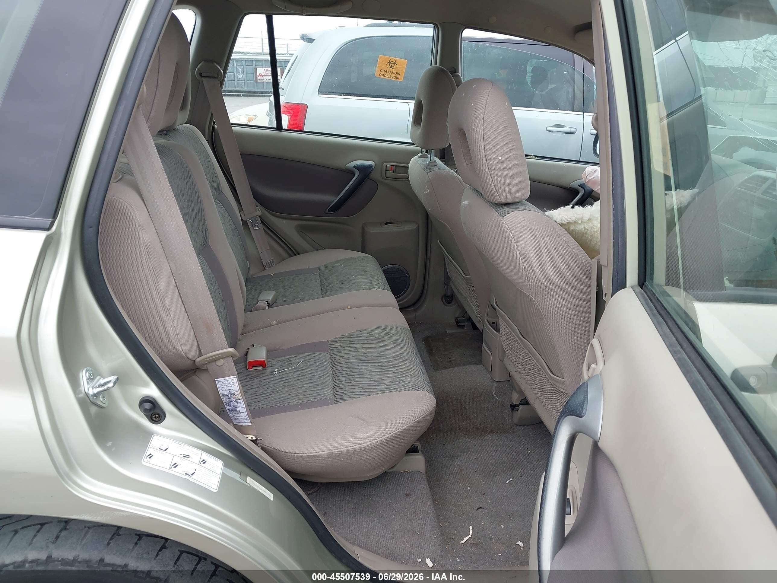 2003 Toyota Rav4   Silver vin: JTEGH20V430091787