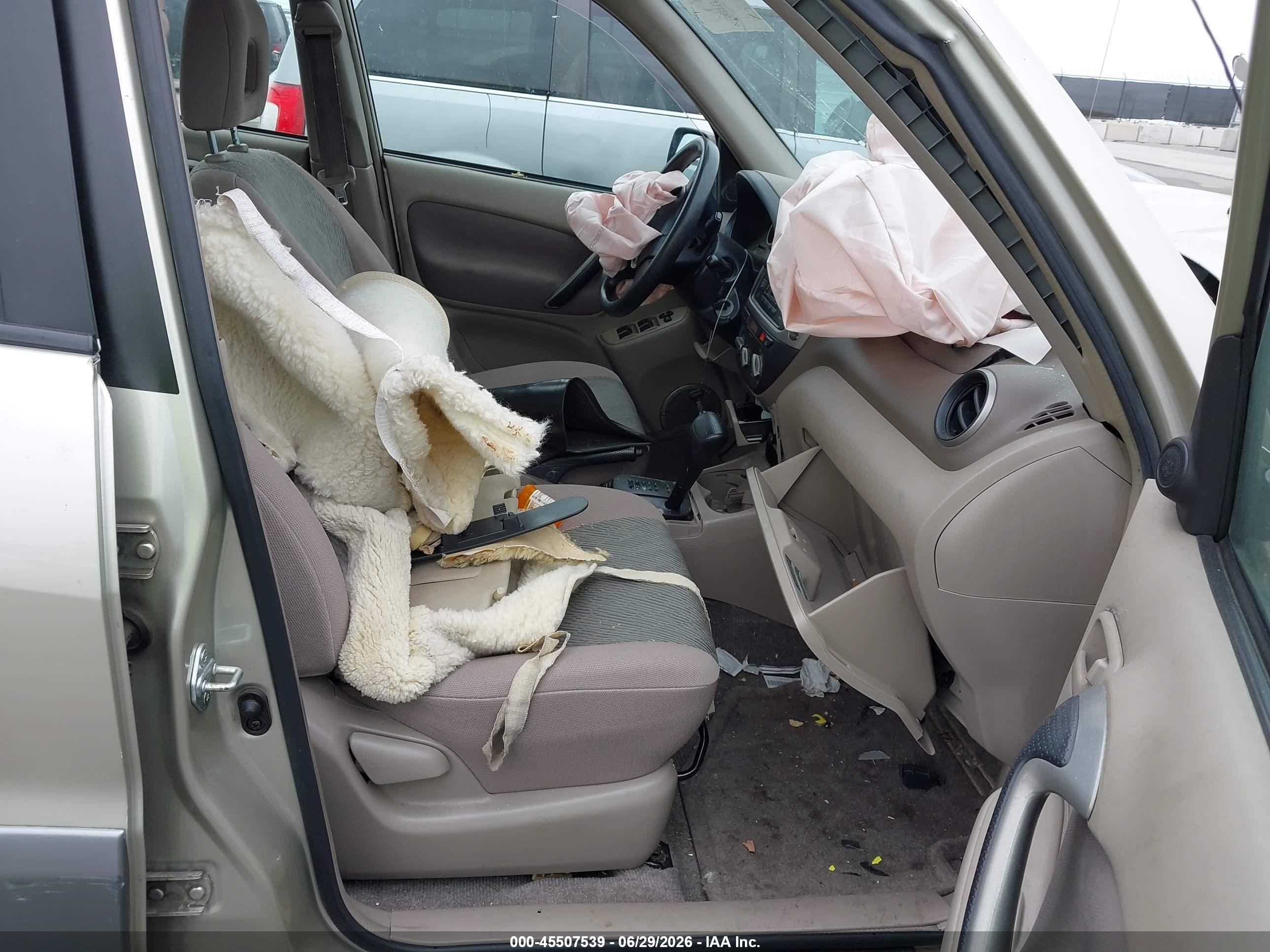 2003 Toyota Rav4   Silver vin: JTEGH20V430091787