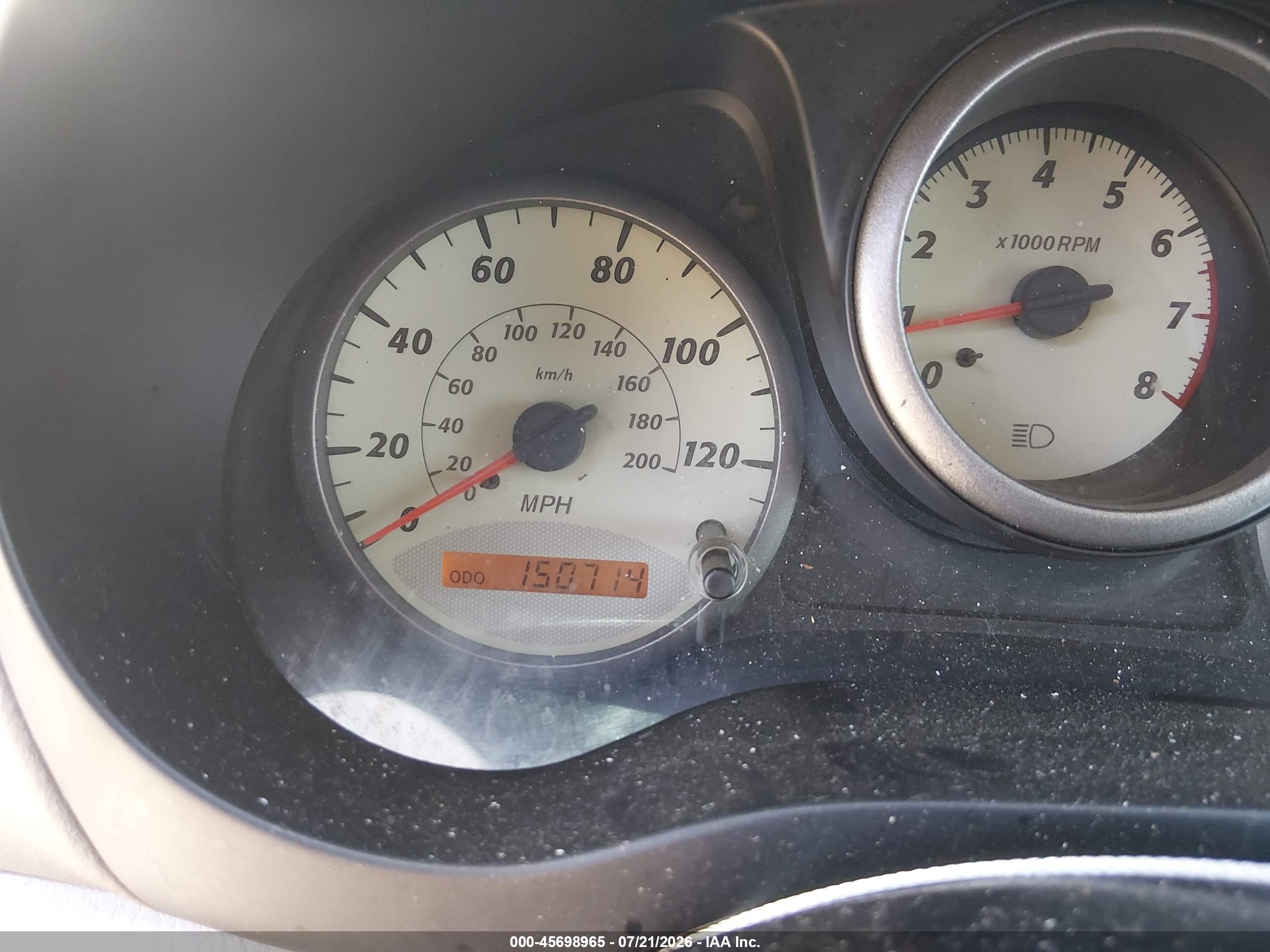 2003 Toyota Rav4   Белый vin: JTEGH20V430101962
