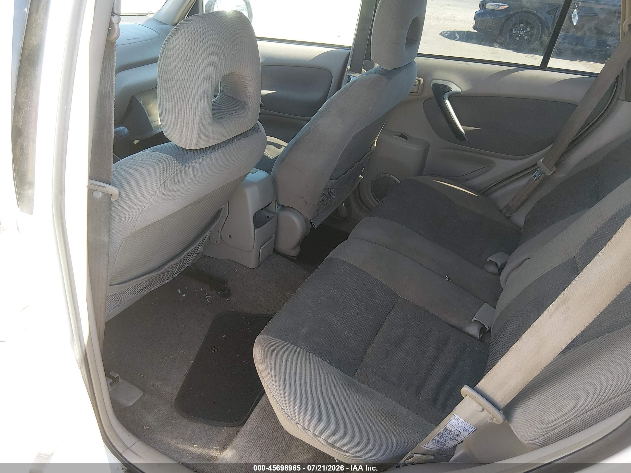 2003 Toyota Rav4   Белый vin: JTEGH20V430101962