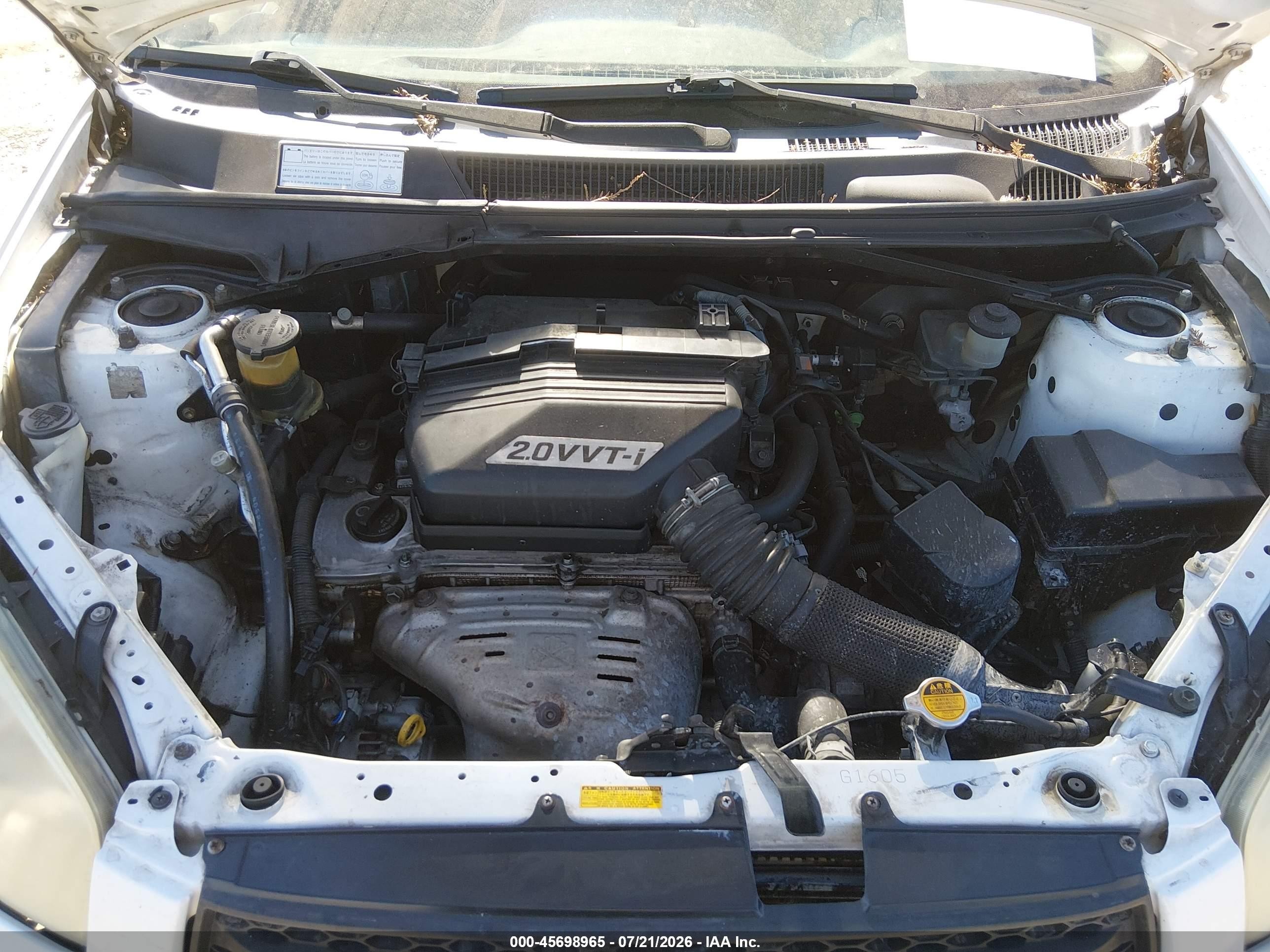 2003 Toyota Rav4   Белый vin: JTEGH20V430101962