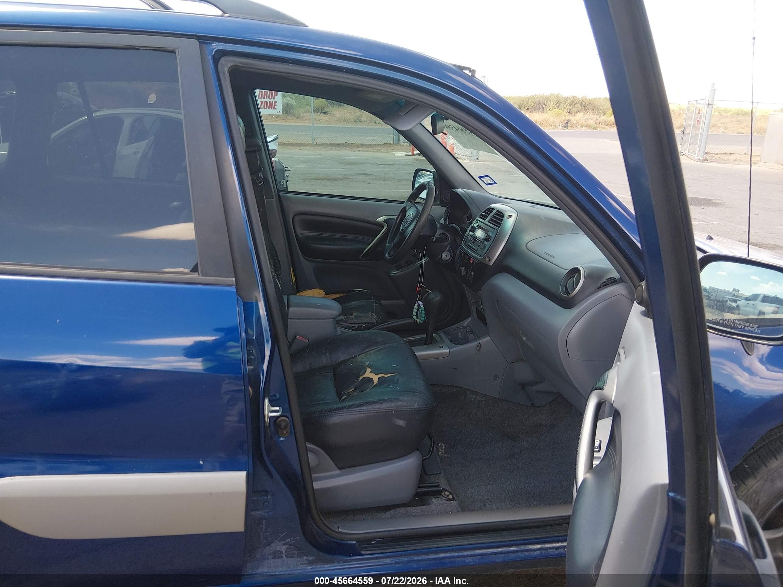2003 Toyota Rav4   Blue vin: JTEGH20V430106837