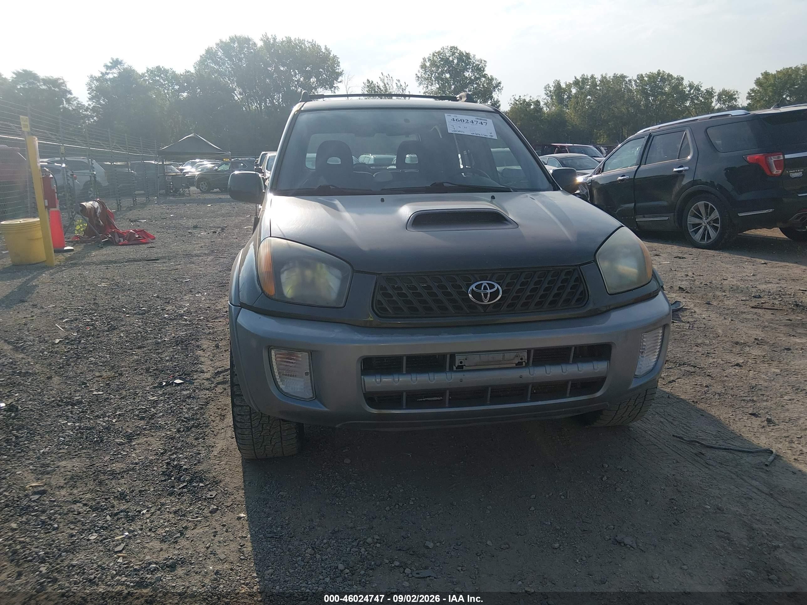 2003 Toyota Rav4   Gray vin: JTEGH20V430112590