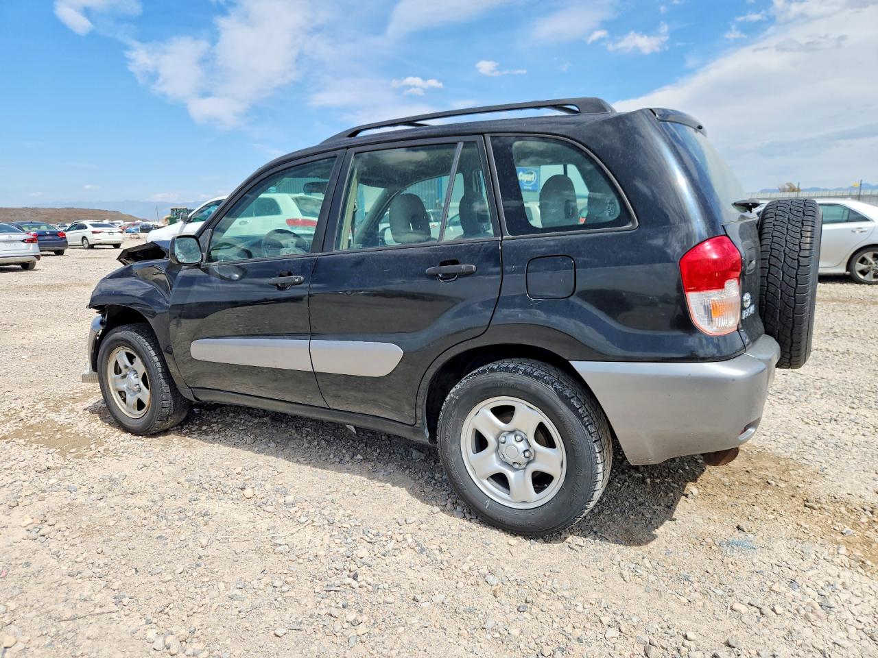 2003 Toyota Rav4 Base Black vin: JTEGH20V430113559
