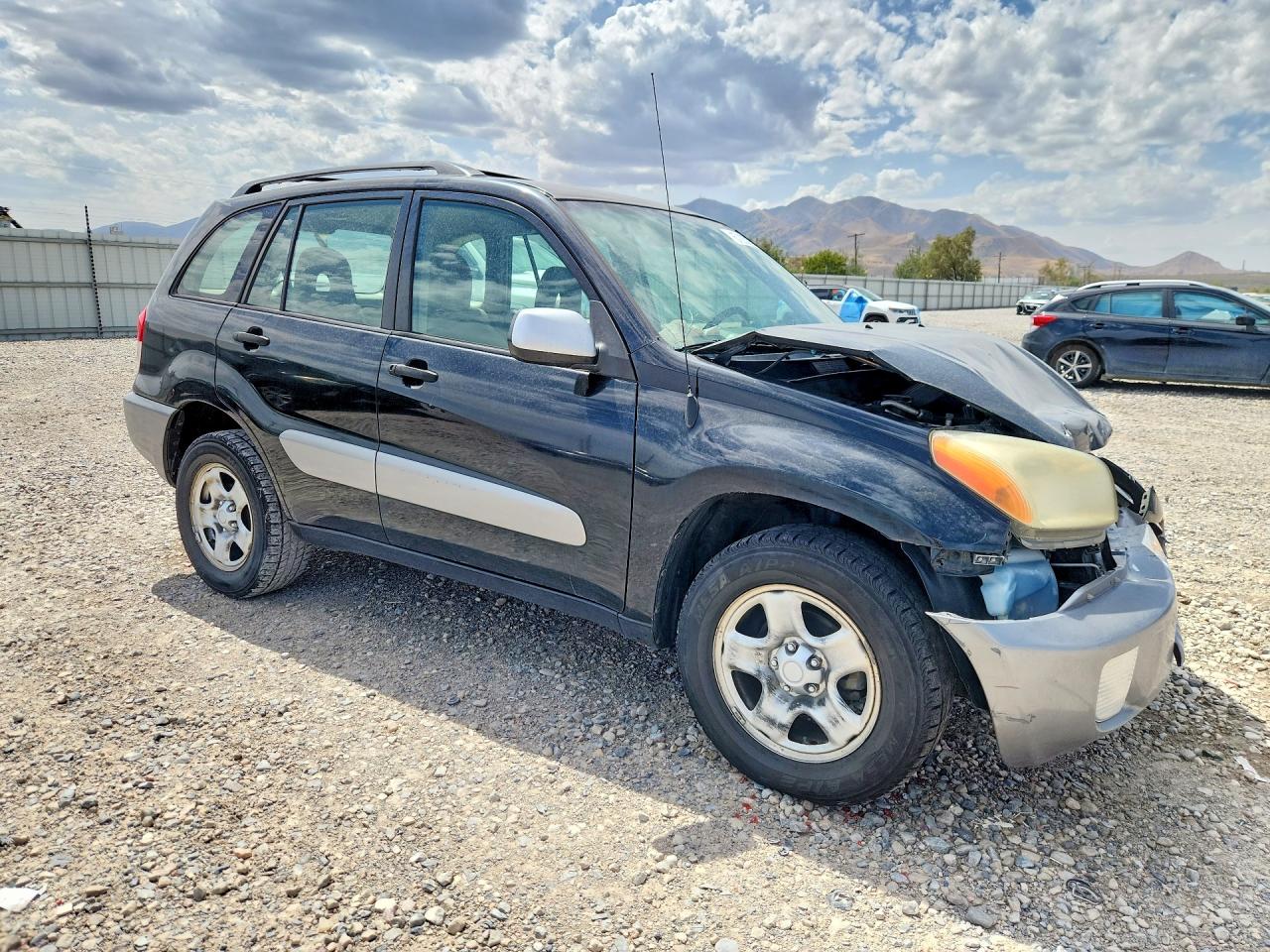 2003 Toyota Rav4 Base Black vin: JTEGH20V430113559
