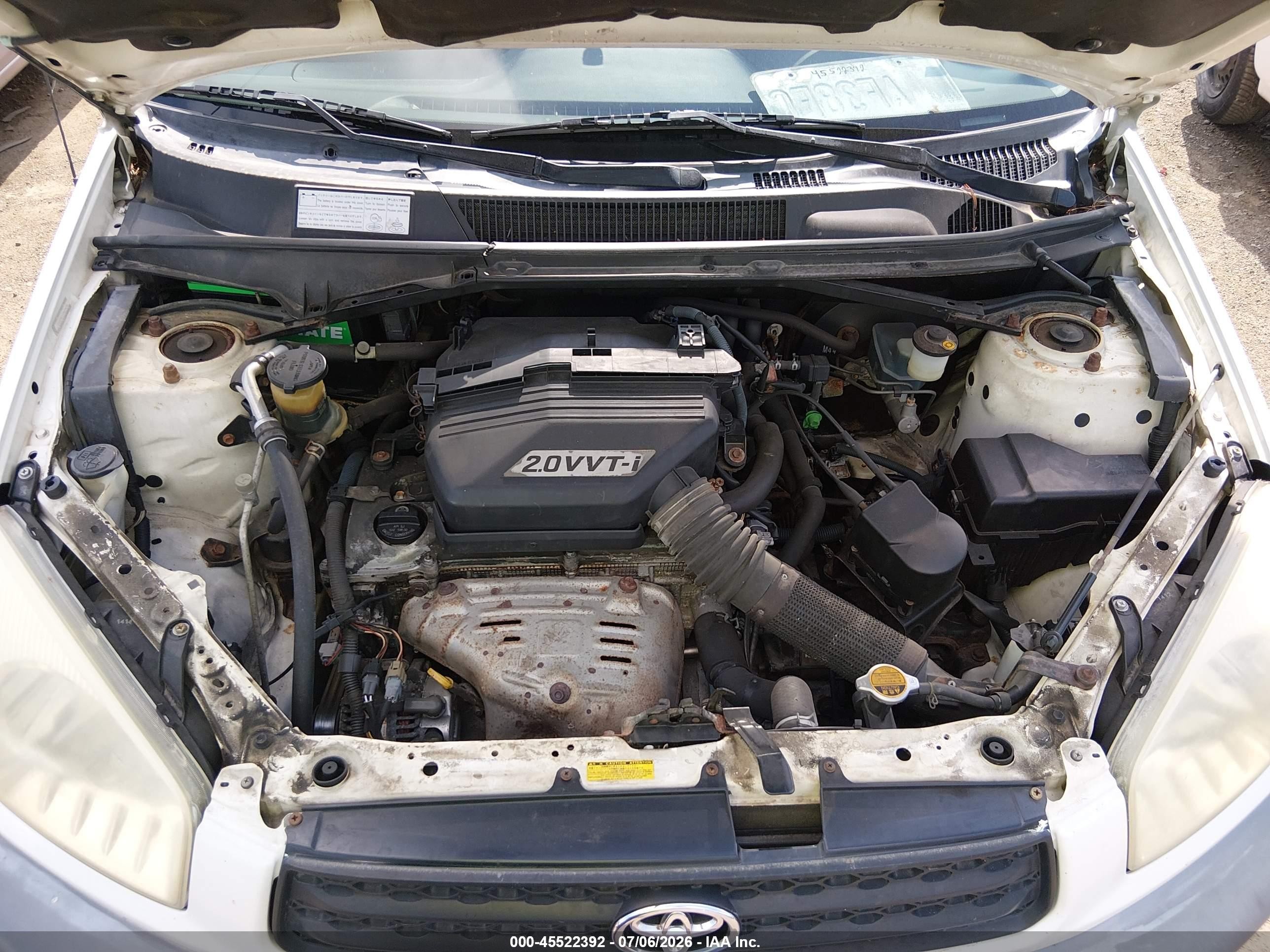 2001 Toyota Rav4   White vin: JTEGH20V510028498