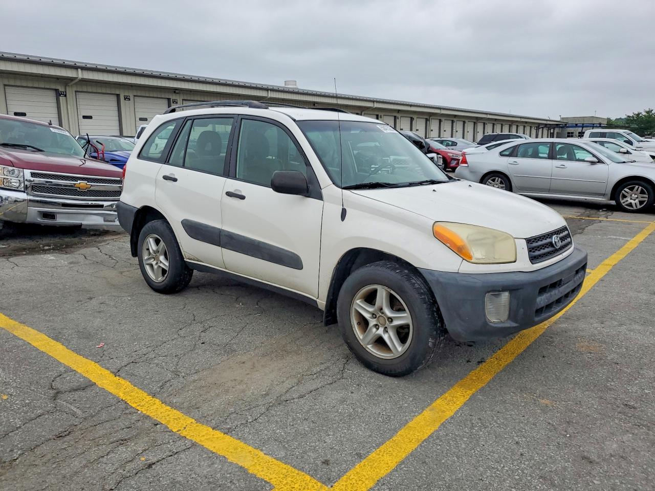2001 Toyota Rav4 Base White vin: JTEGH20V510031112