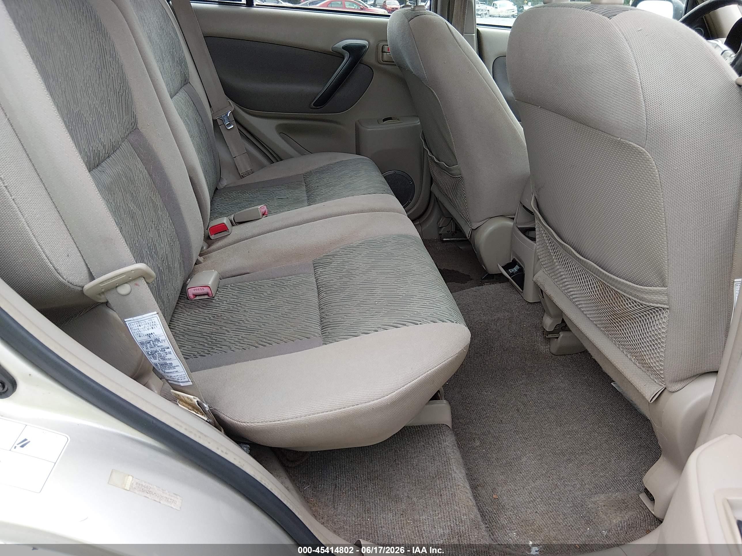 2001 Toyota Rav4   Gold vin: JTEGH20V510031370