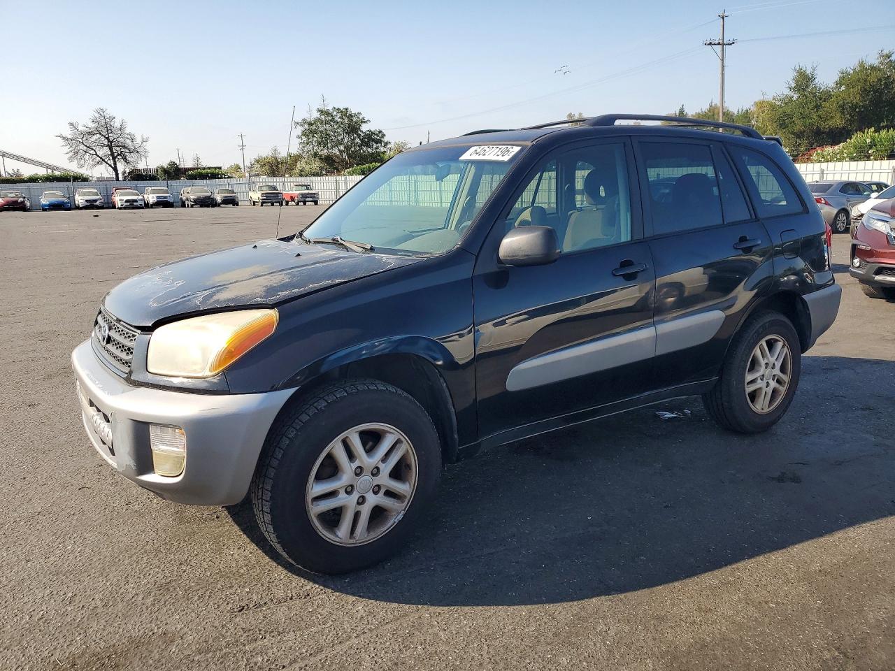 2001 Toyota Rav4 Base Black vin: JTEGH20V510037265