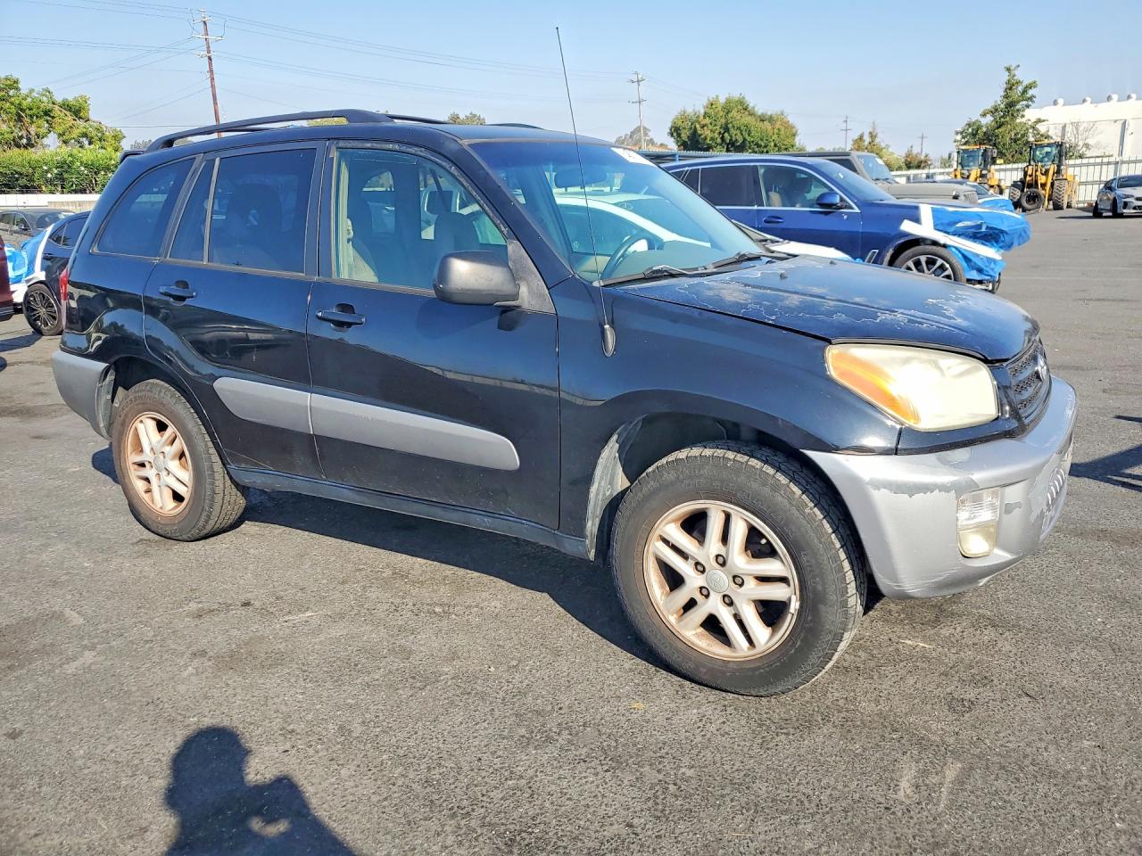 2001 Toyota Rav4 Base Black vin: JTEGH20V510037265