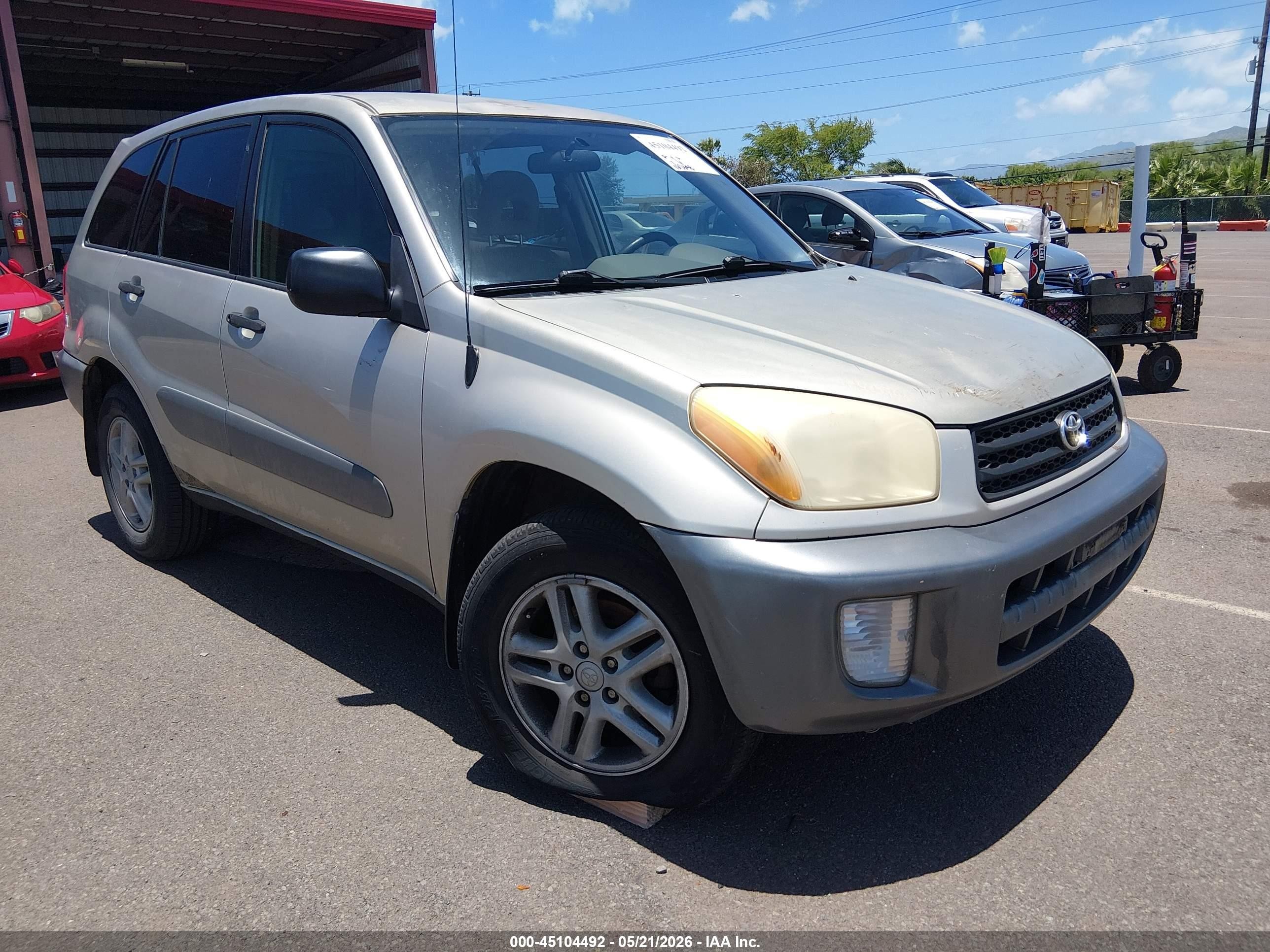 2002 Toyota Rav4   Brown vin: JTEGH20V520055587