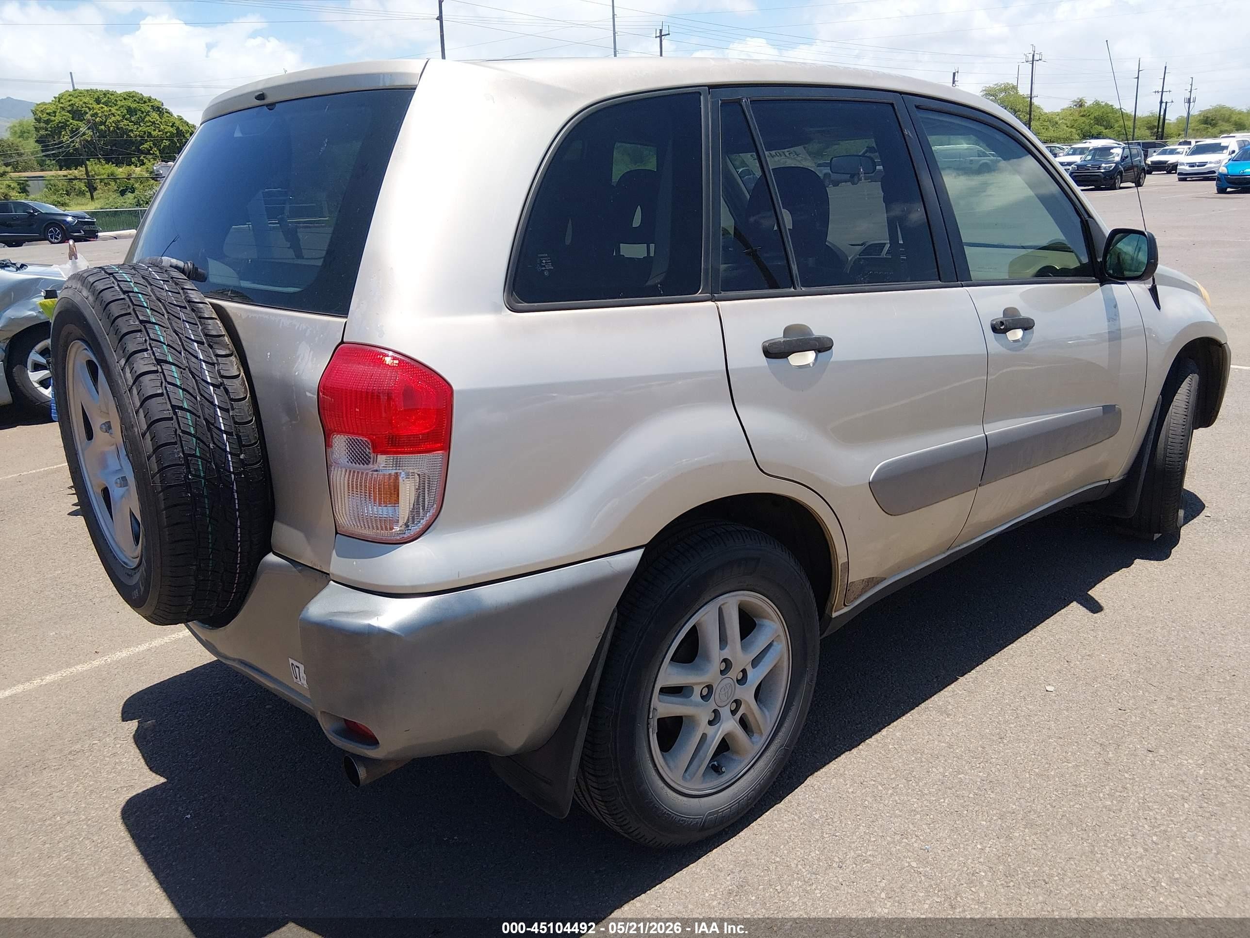 2002 Toyota Rav4   Brown vin: JTEGH20V520055587