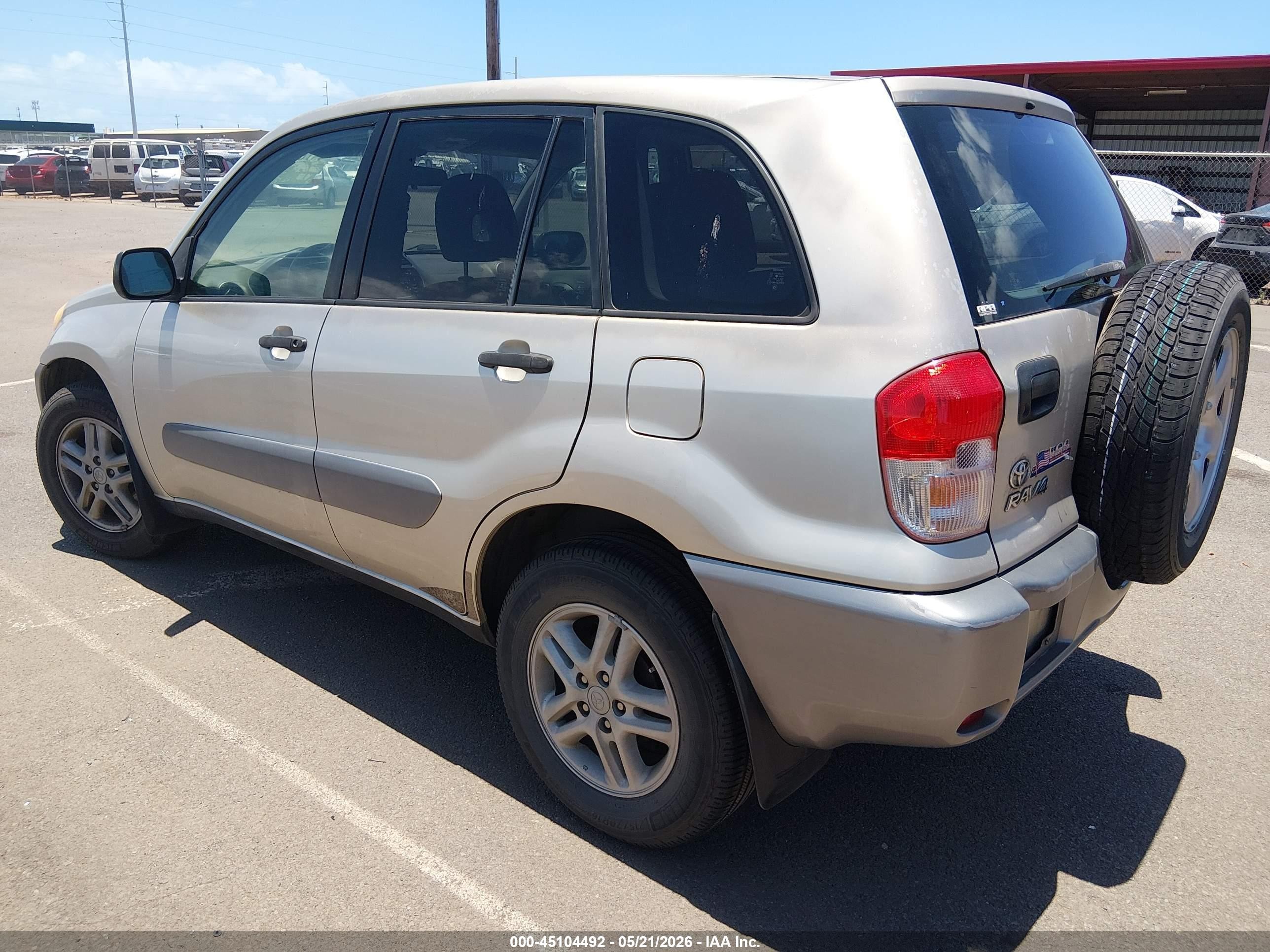 2002 Toyota Rav4   Brown vin: JTEGH20V520055587