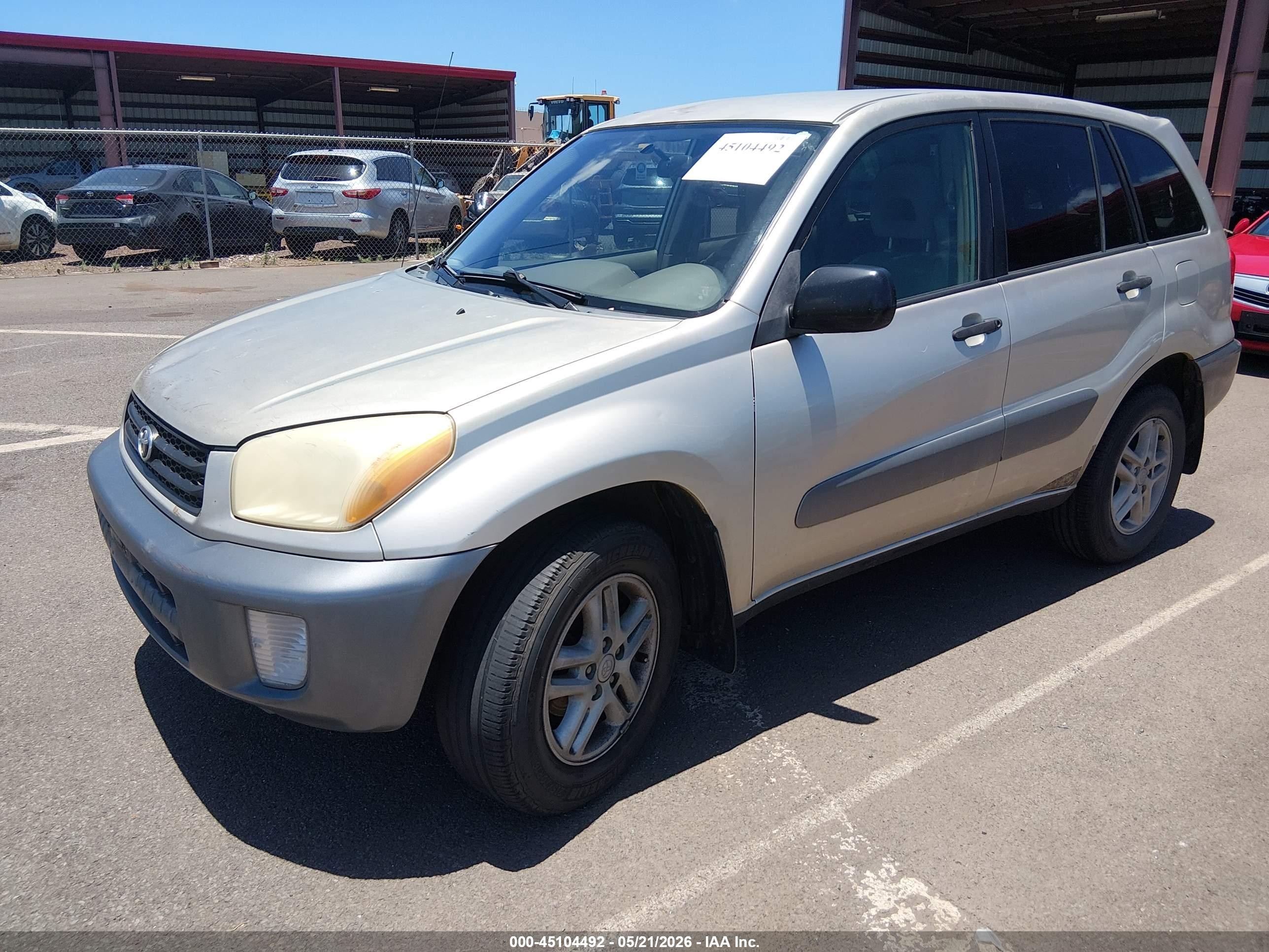 2002 Toyota Rav4   Brown vin: JTEGH20V520055587