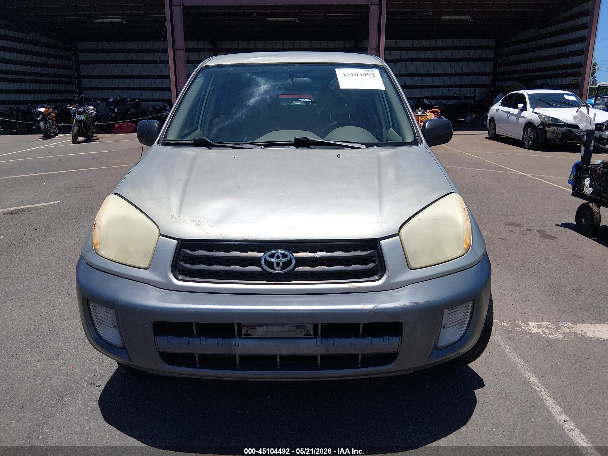 2002 Toyota Rav4   Brown vin: JTEGH20V520055587