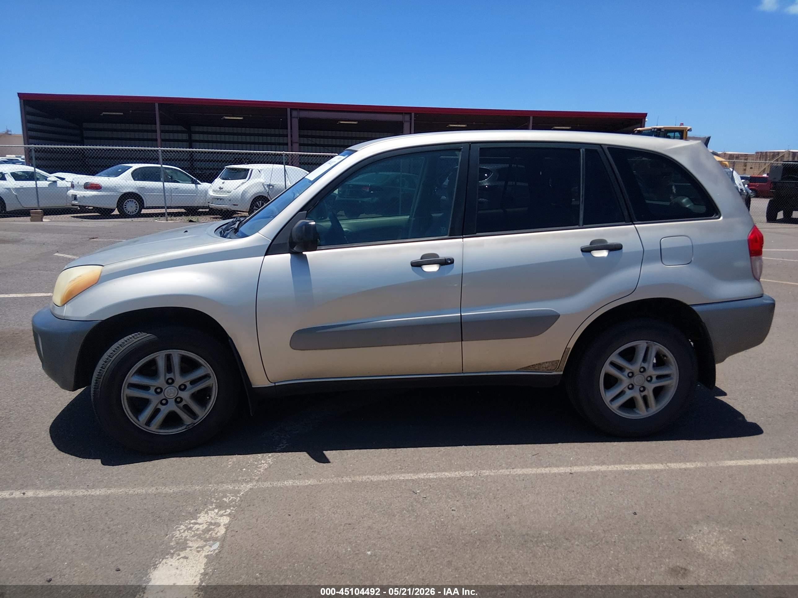 2002 Toyota Rav4   Brown vin: JTEGH20V520055587