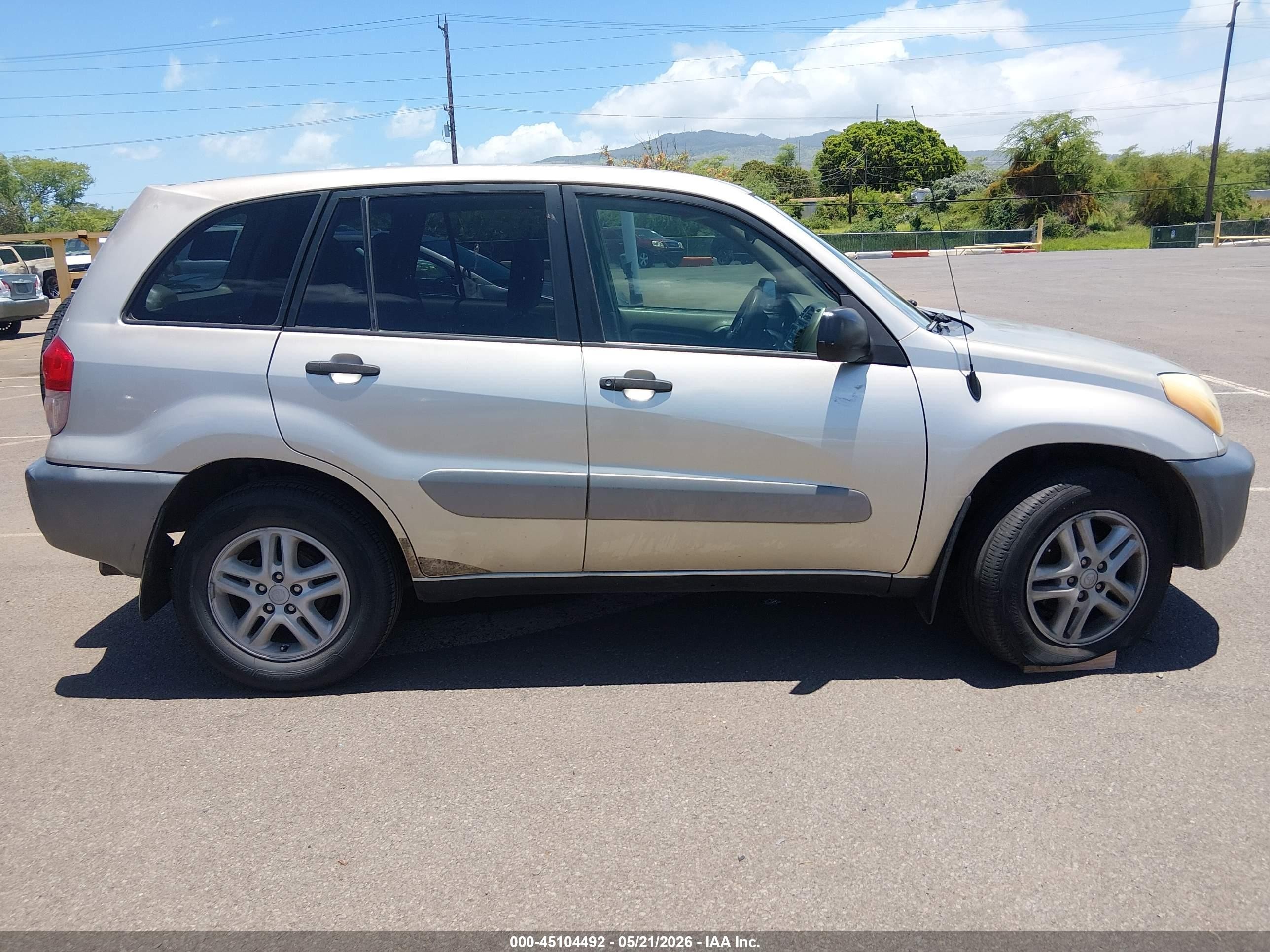 2002 Toyota Rav4   Brown vin: JTEGH20V520055587