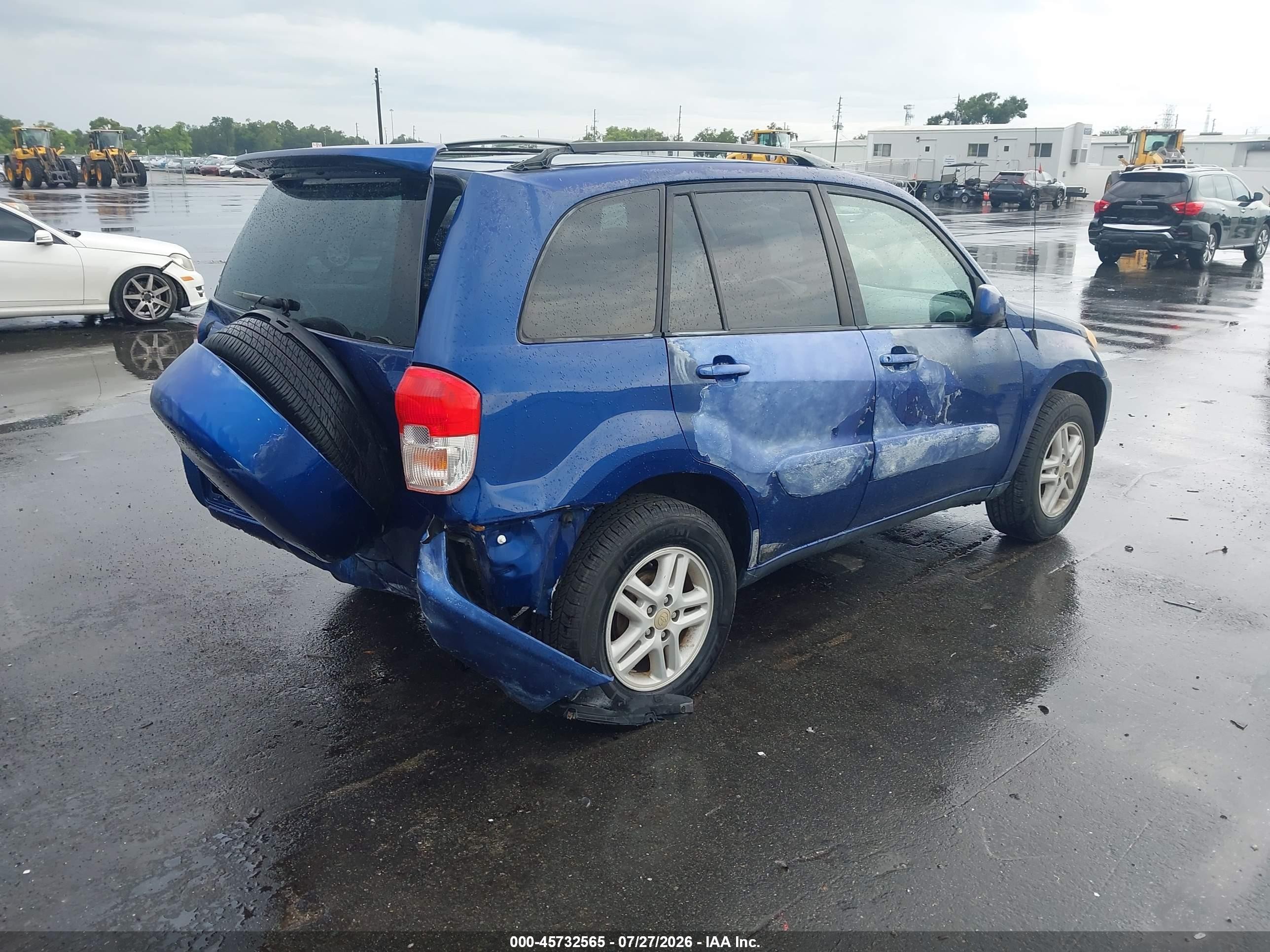 2002 Toyota Rav4   Blue vin: JTEGH20V520057193
